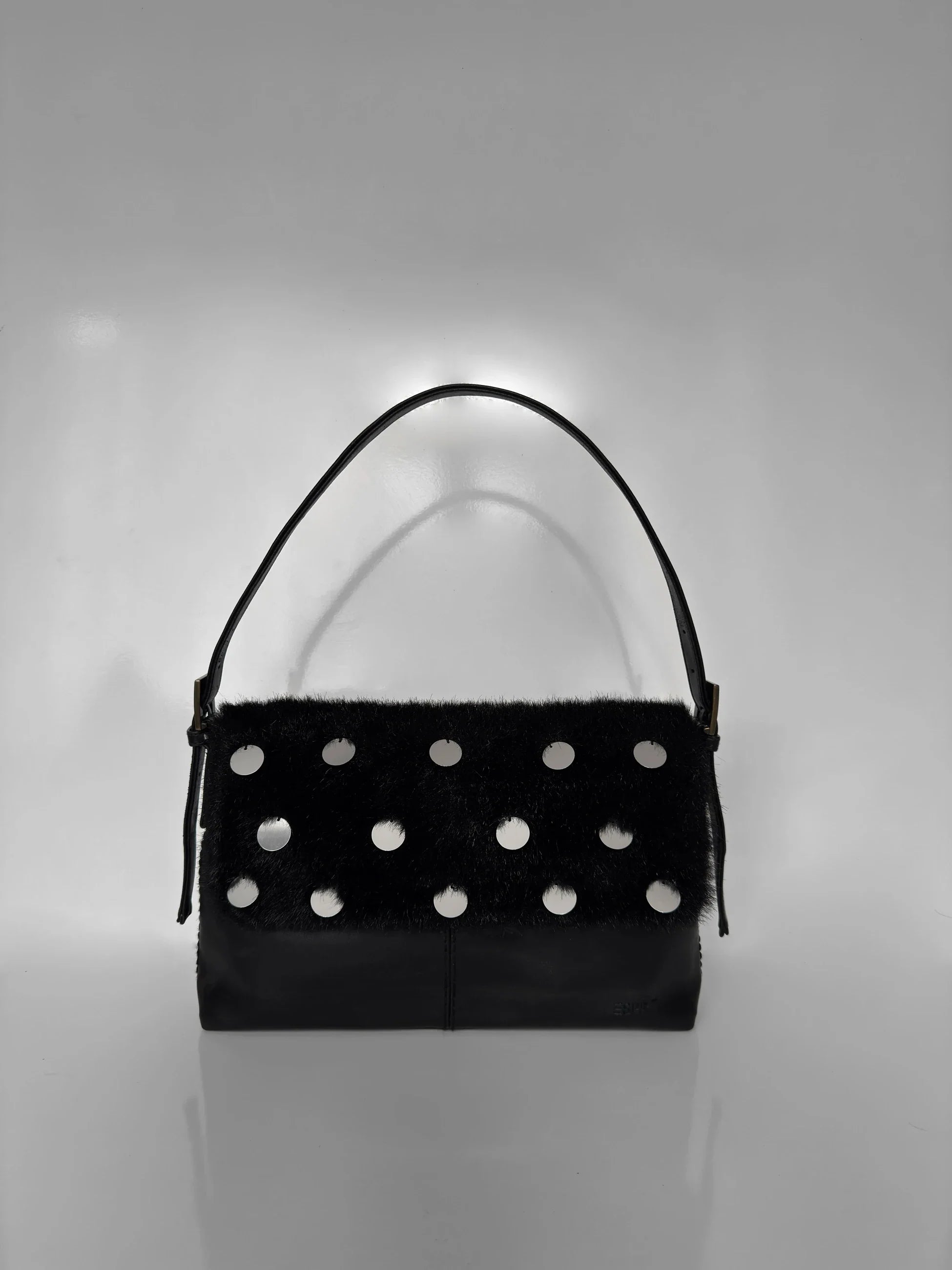Esprit Fur-Trimmed Bag