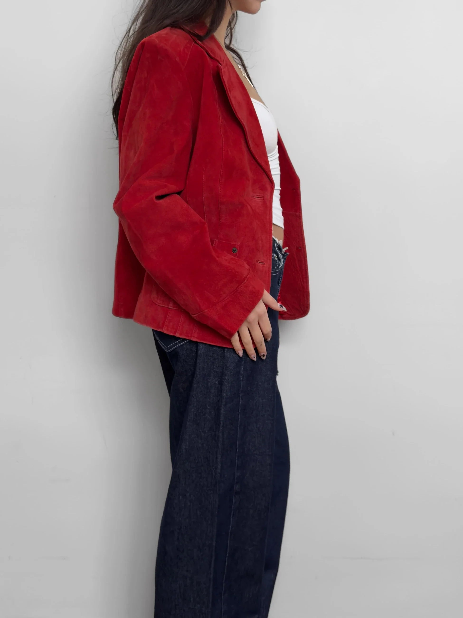 Red Suede Jacket