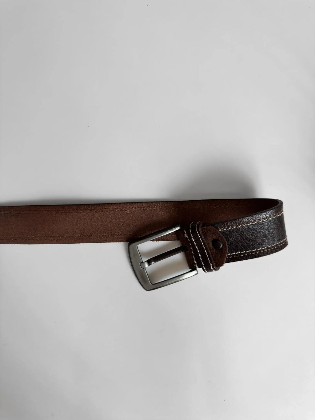 Brown Stitched Belt