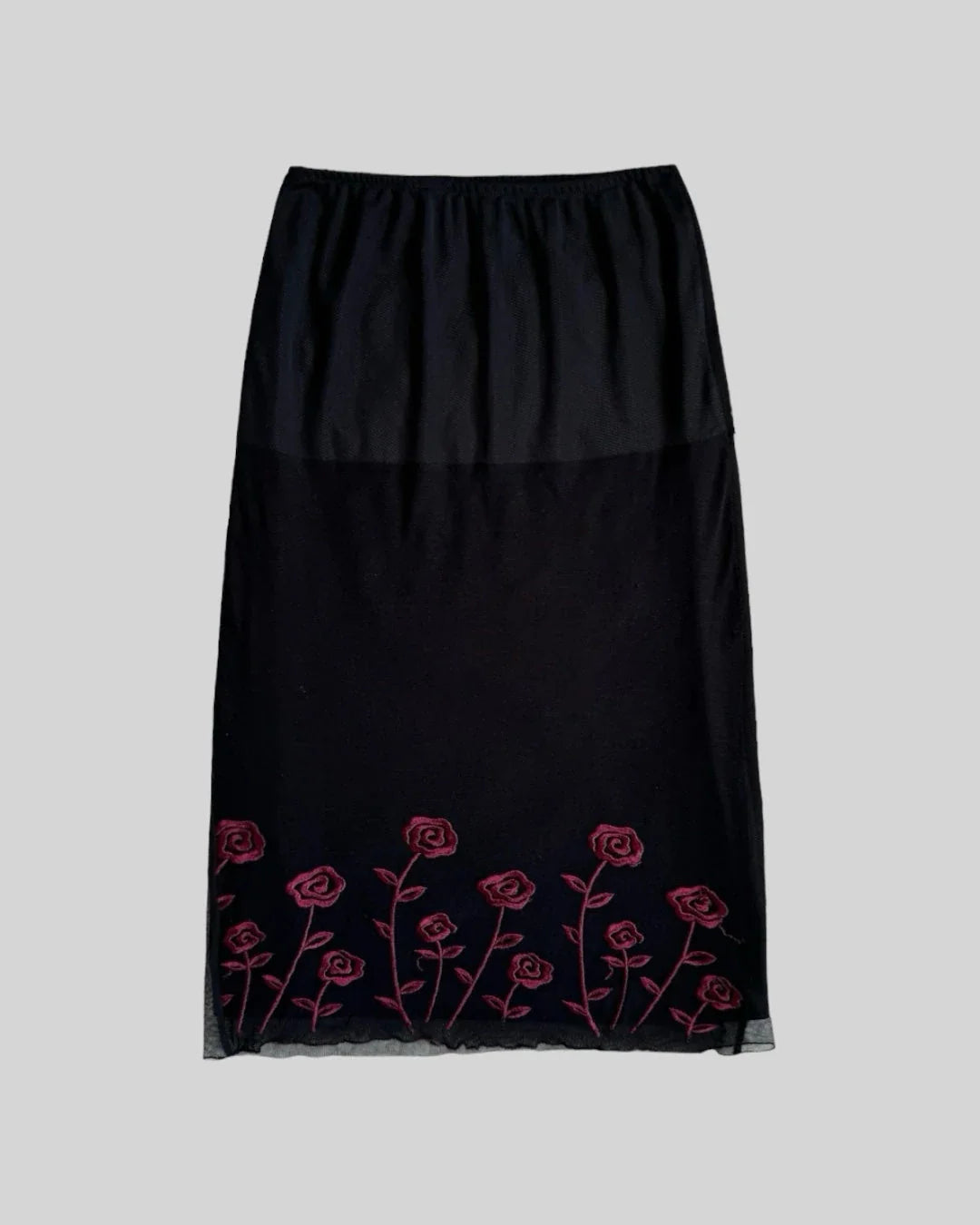 Black Midi Skirt