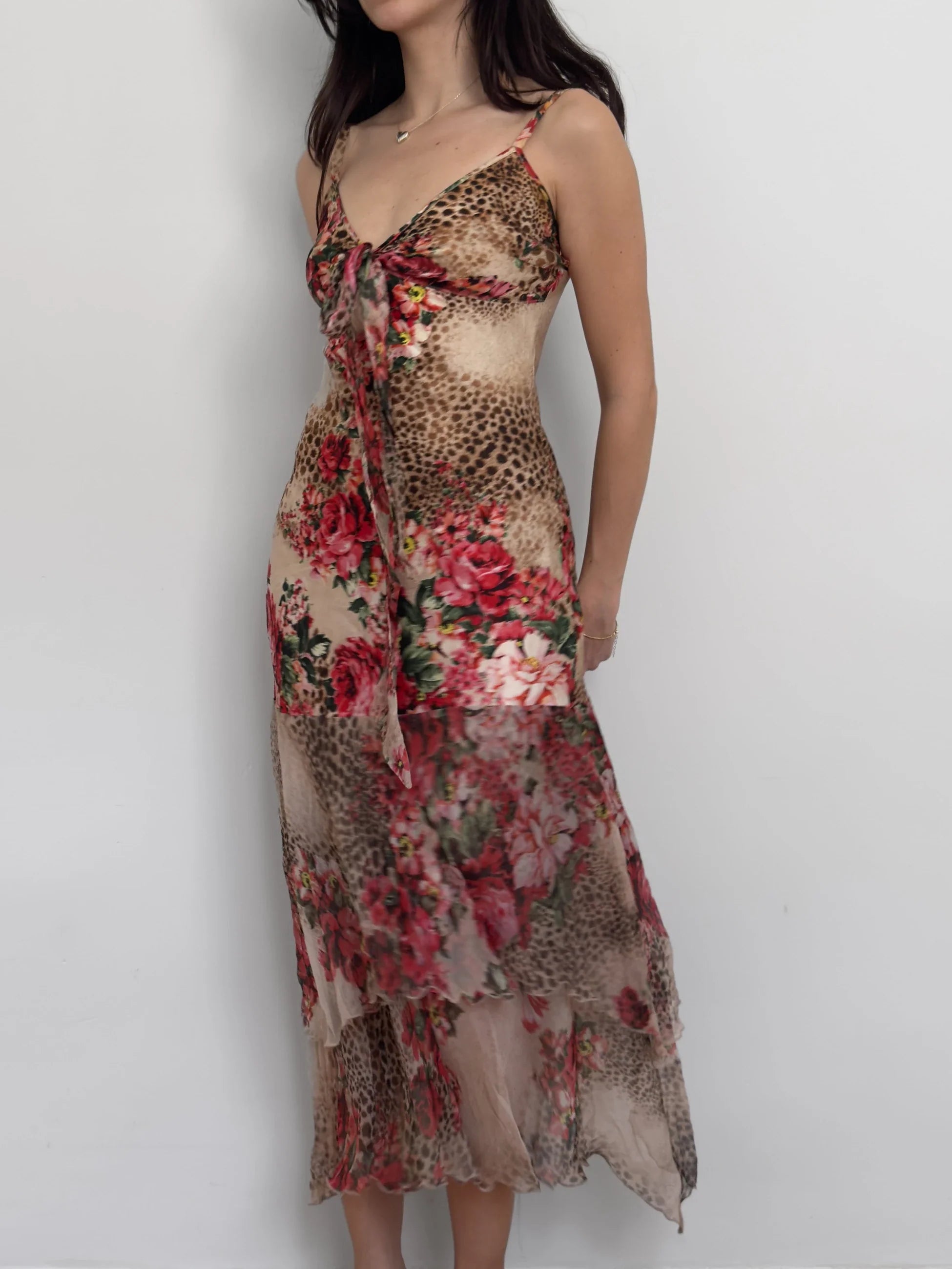 Italian Chiffon Dress