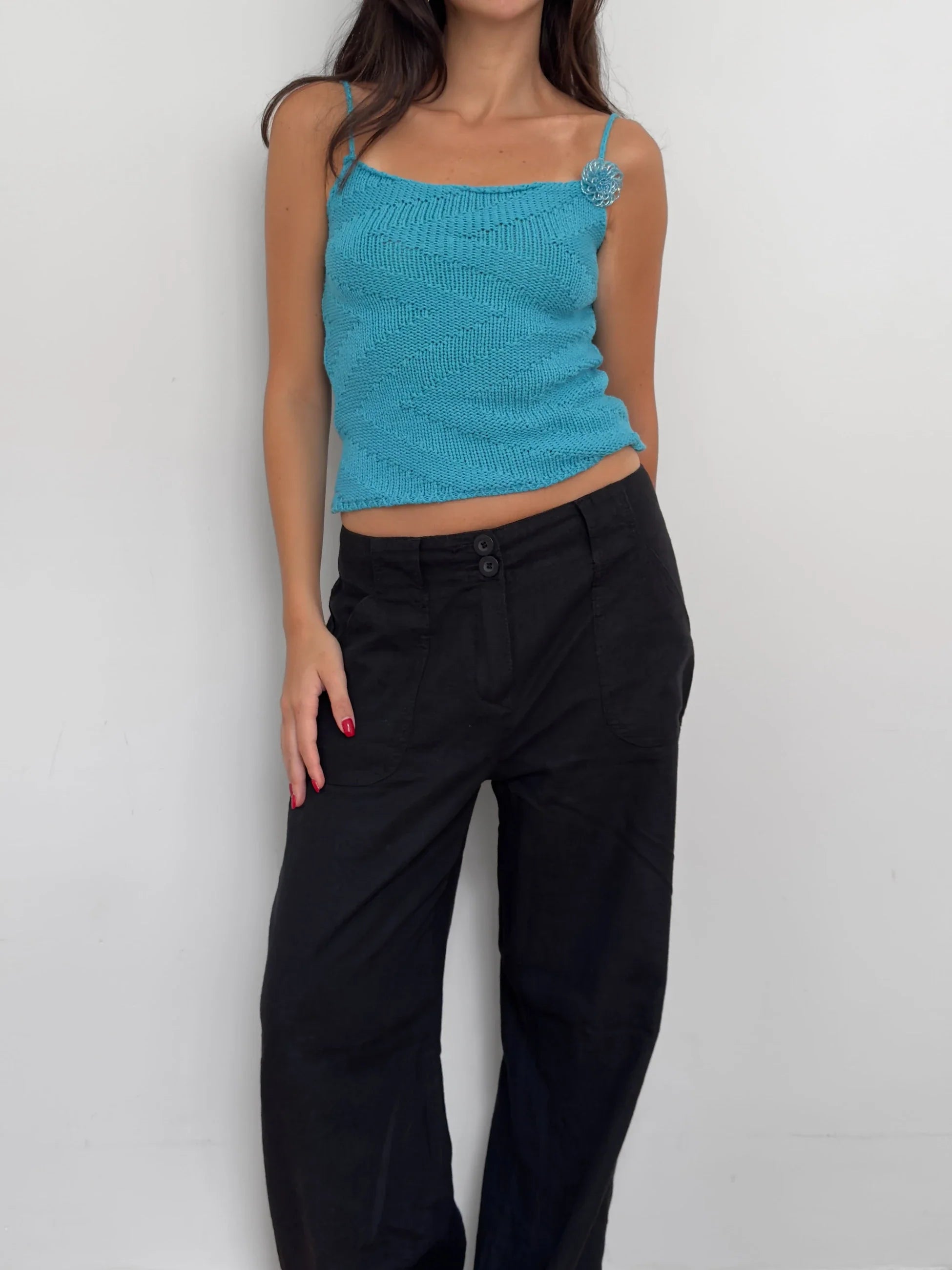 Hand-Knit Blouse