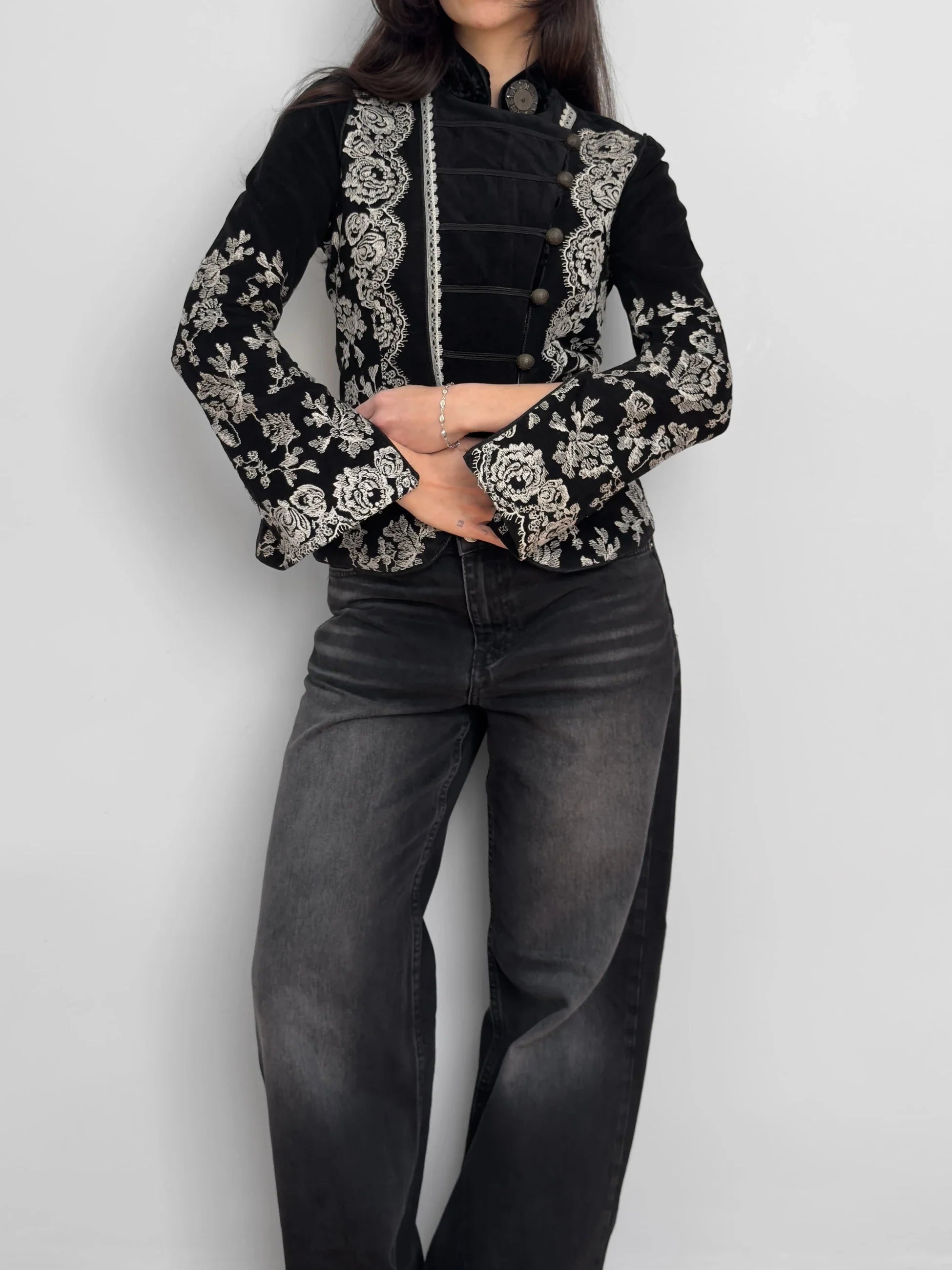 Embroidered Napoleon Jacket