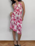 Pink Floral Dress
