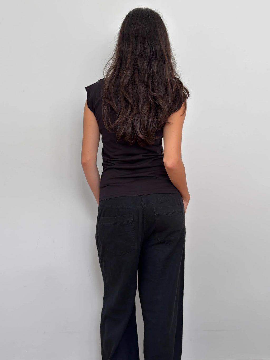 Black Print T-Shirt