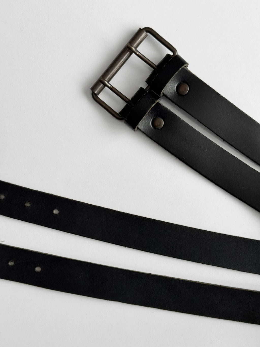 Double Leather Belt
