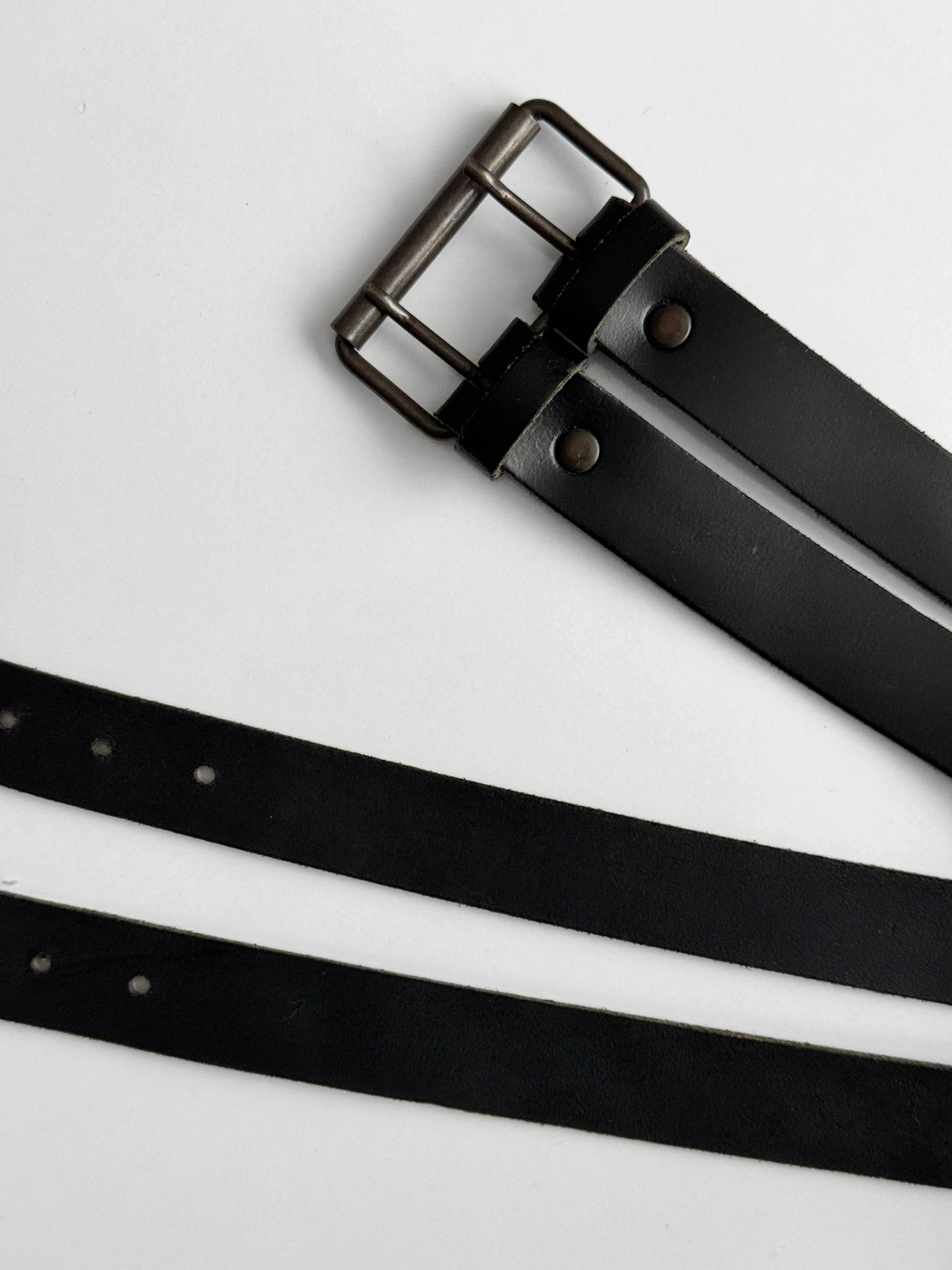 Double Leather Belt