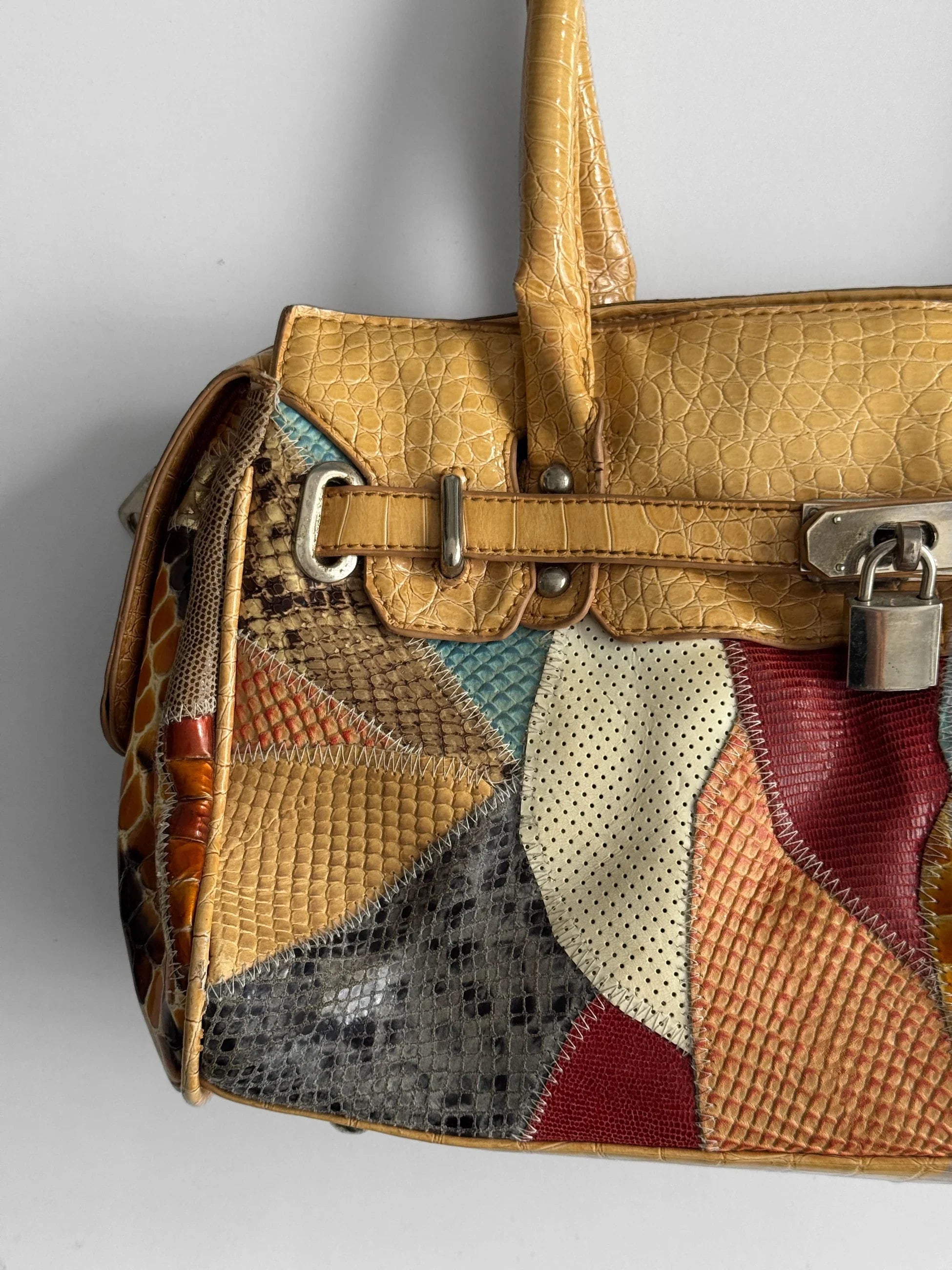 Multi Coloured Shoulder Bag