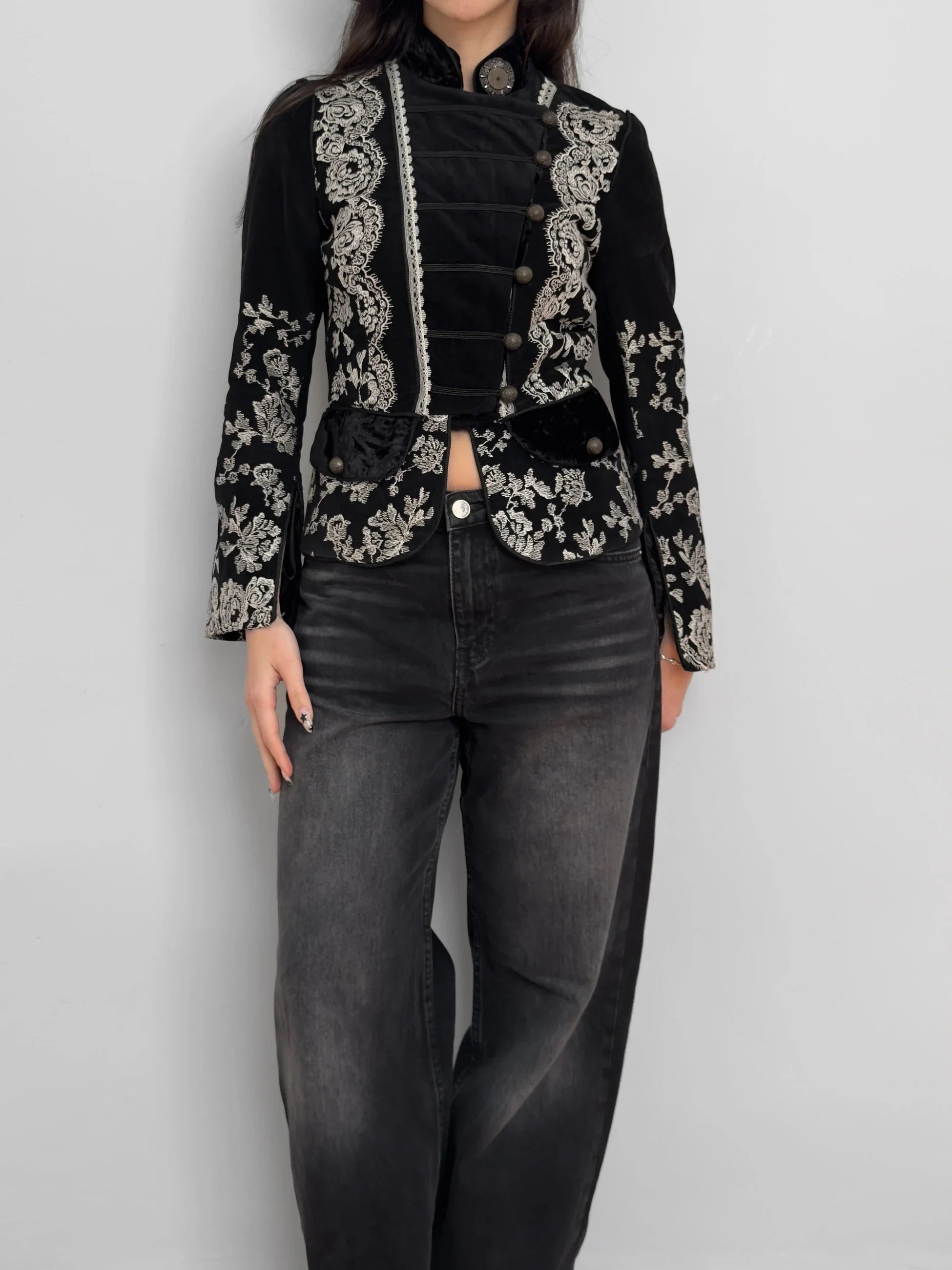 Embroidered Napoleon Jacket