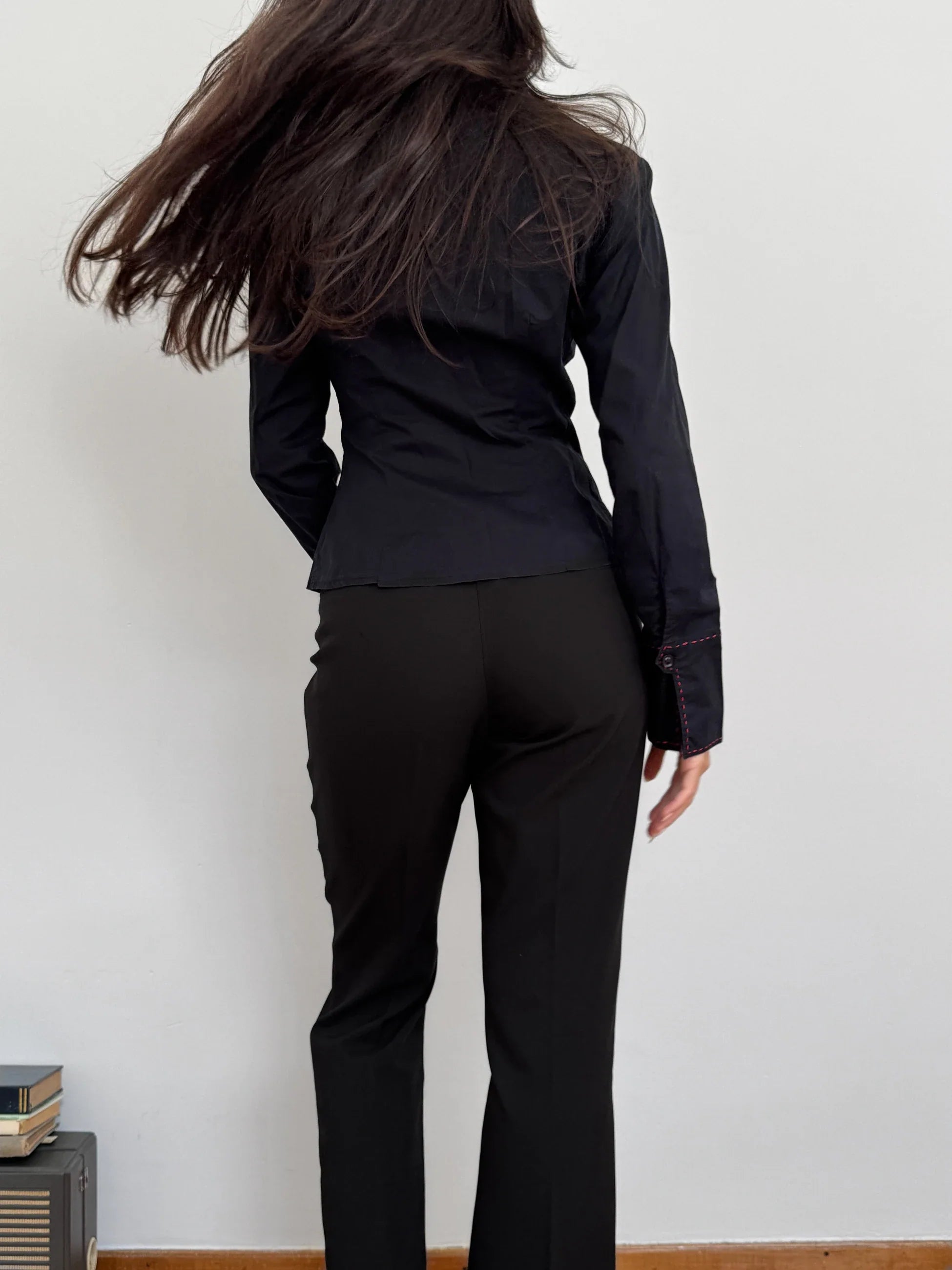 Contrast Stitched Shirt