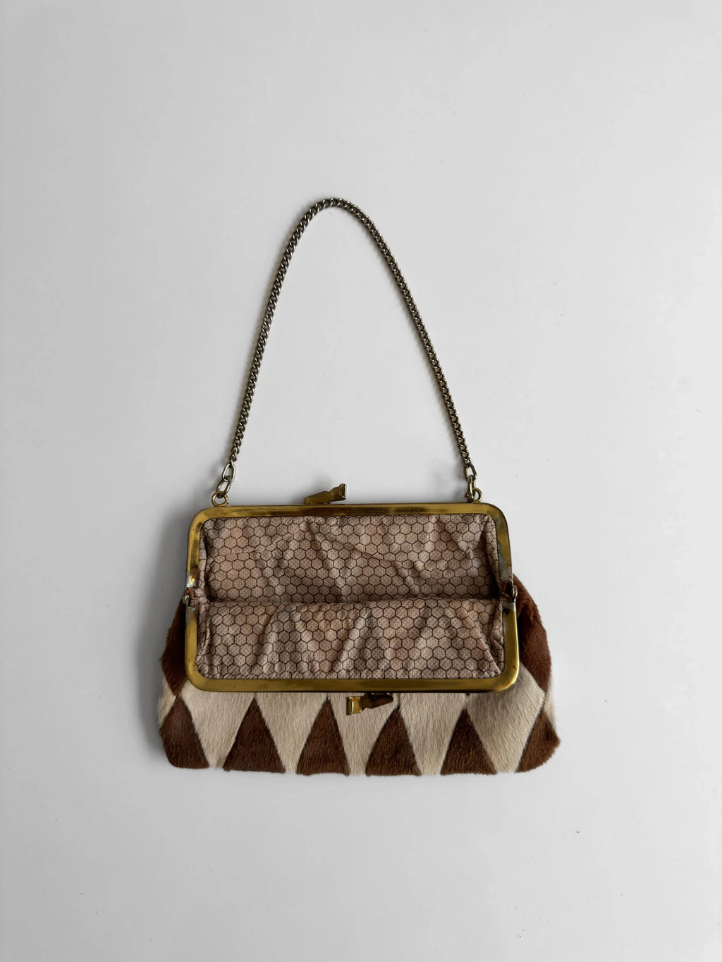 Cowhide Clutch Bag