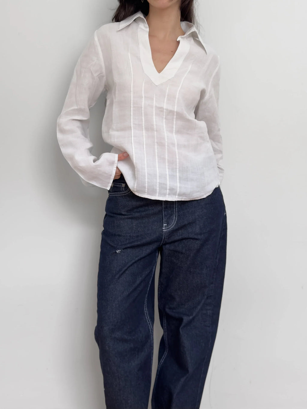 Sisley Linen Blouse