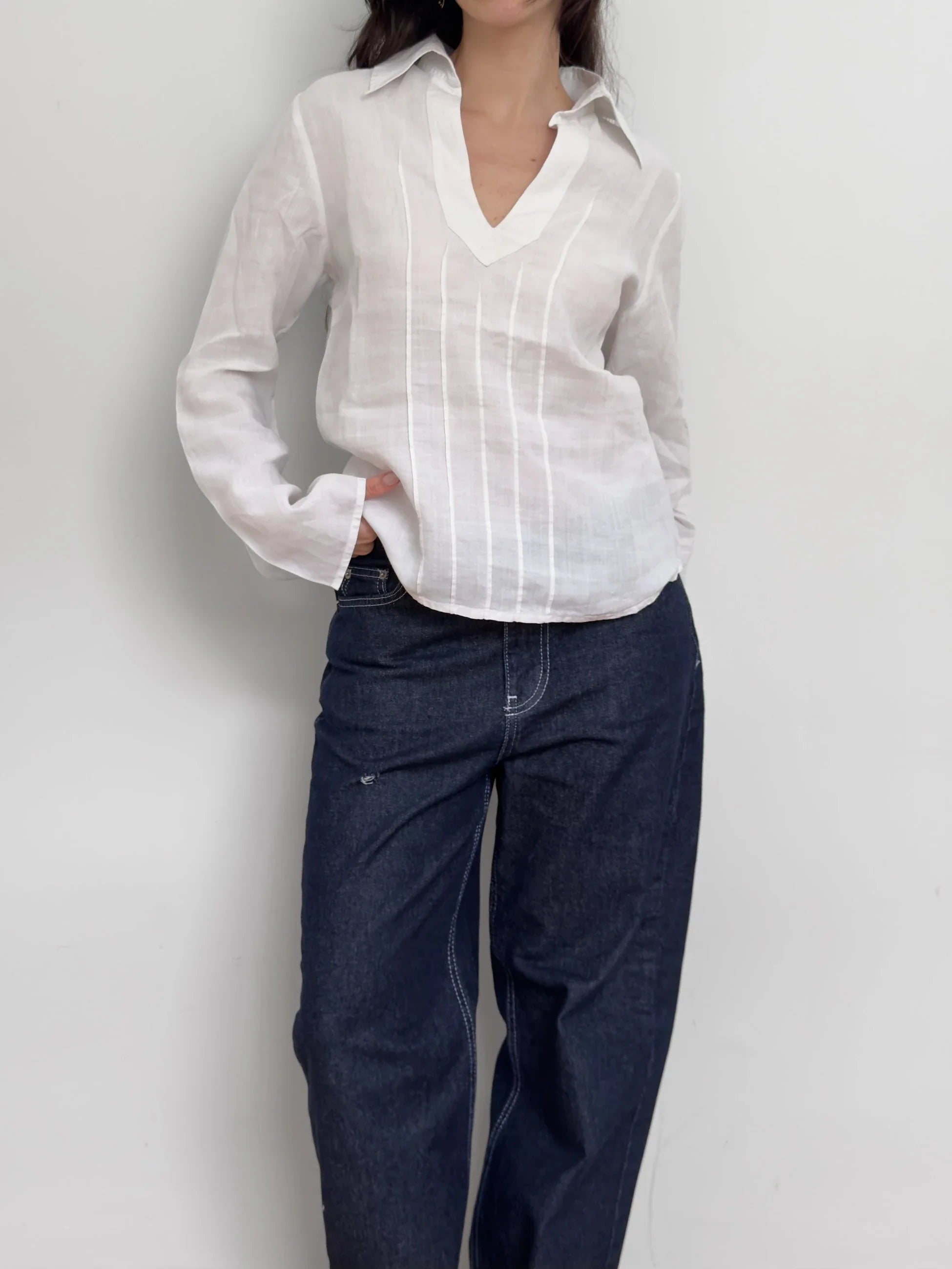 Sisley Linen Blouse