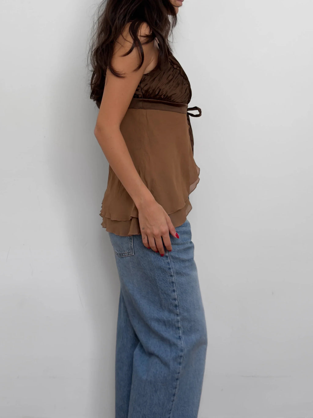 Bebe Silk Blouse