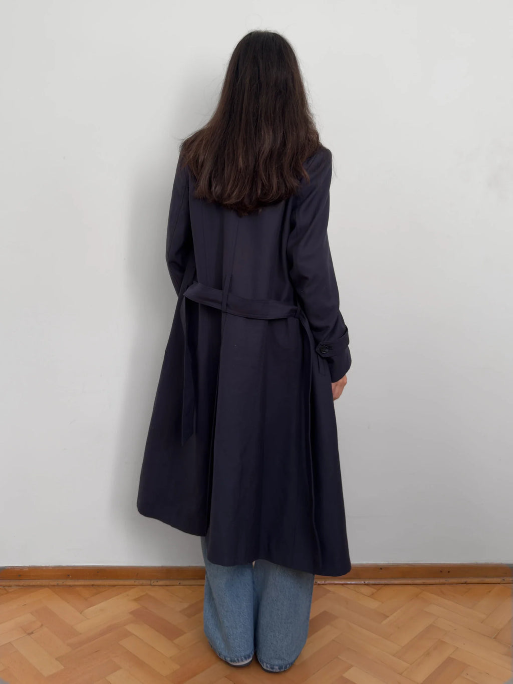 Navy Trench Coat