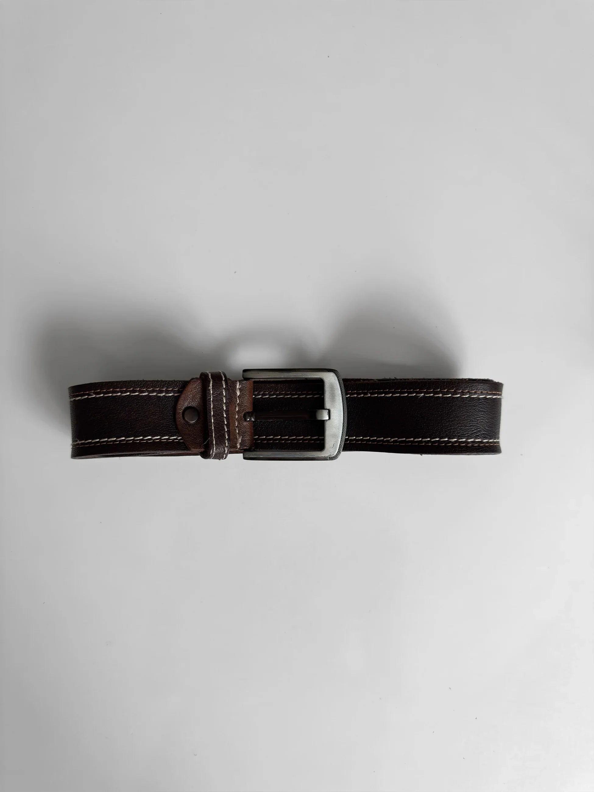Brown Stitched Belt