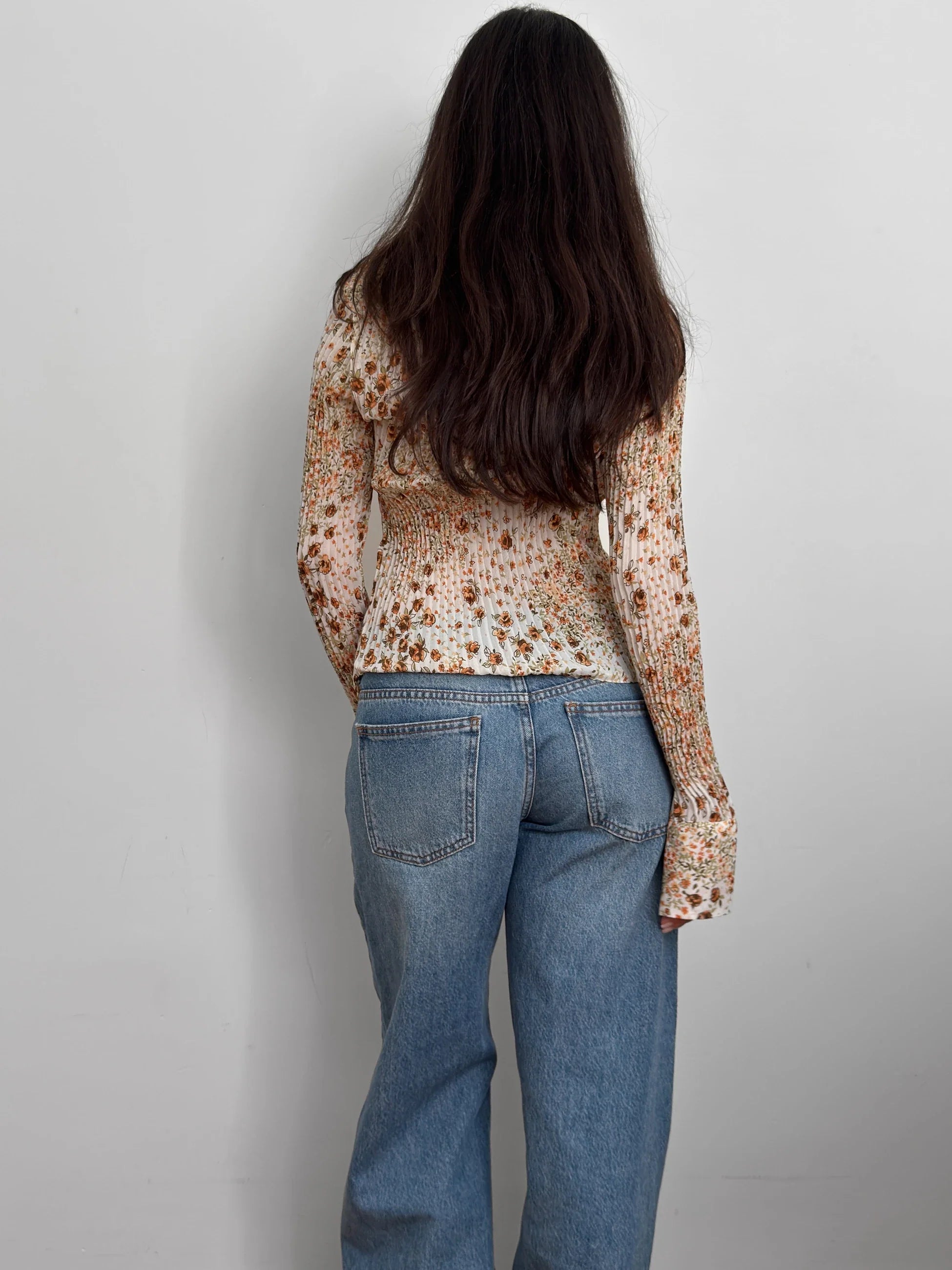 Floral Chiffon Shirt