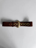 Brown Suede Belt