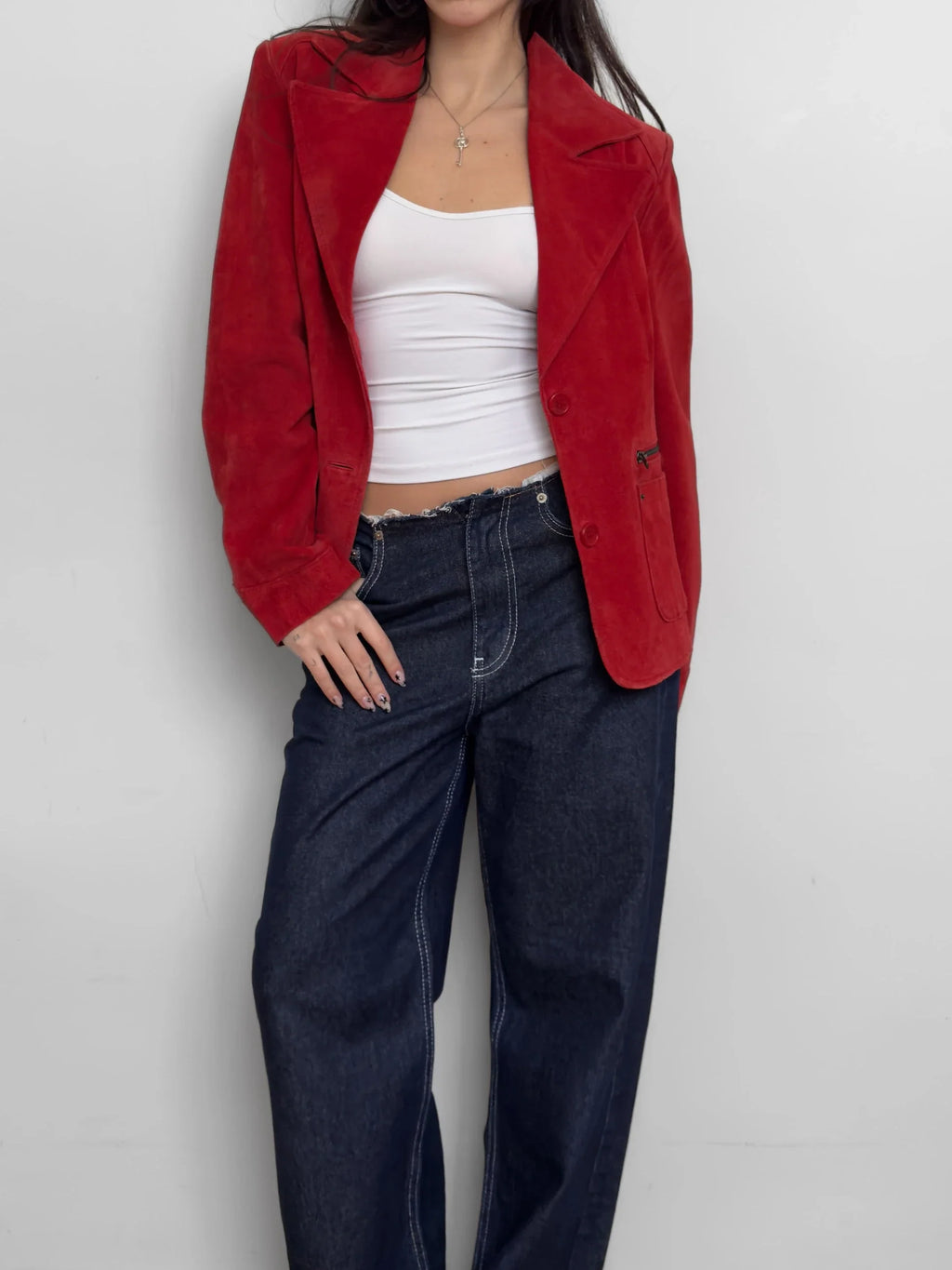 Red Suede Jacket