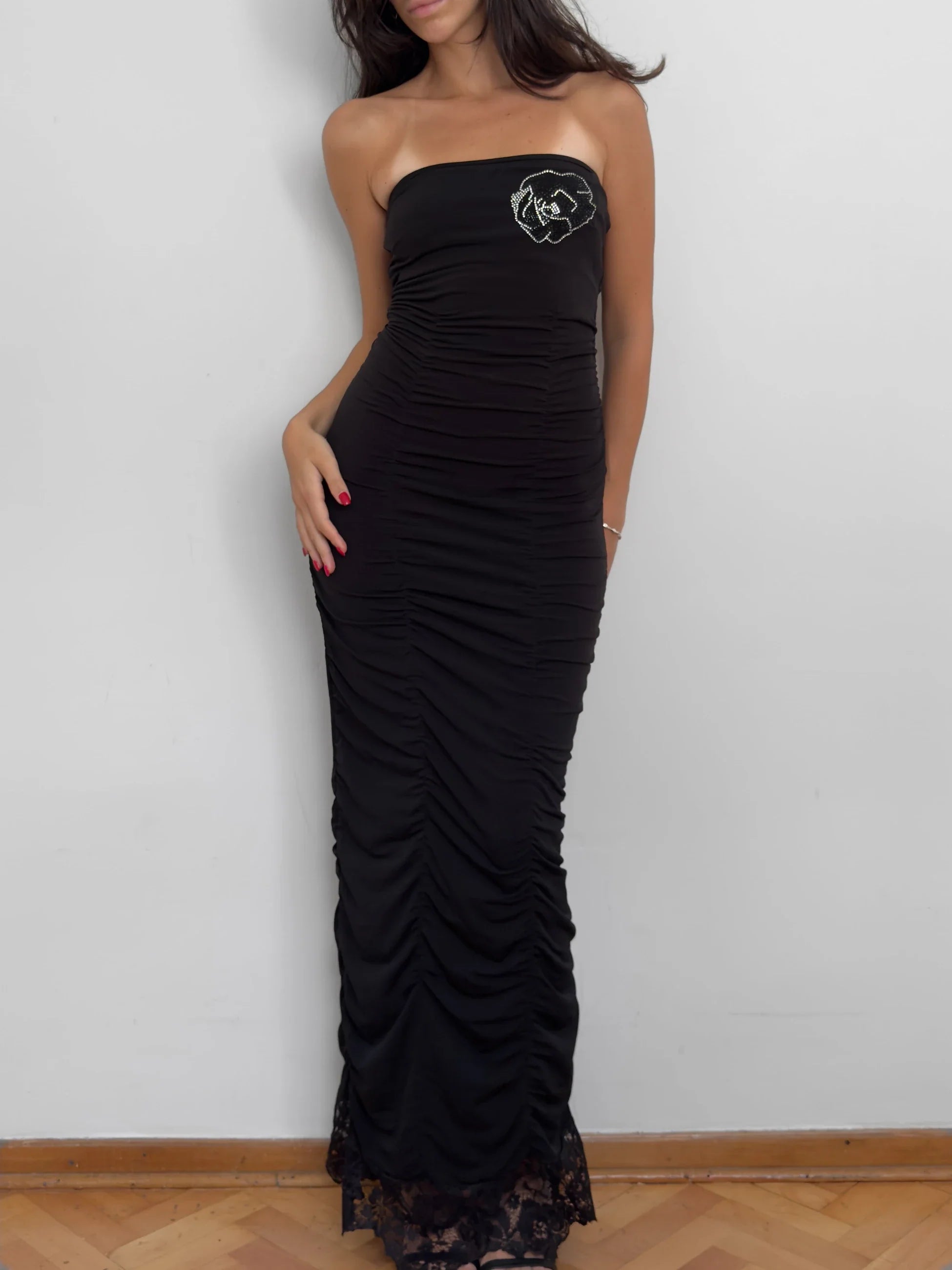 Stretch Black Dress