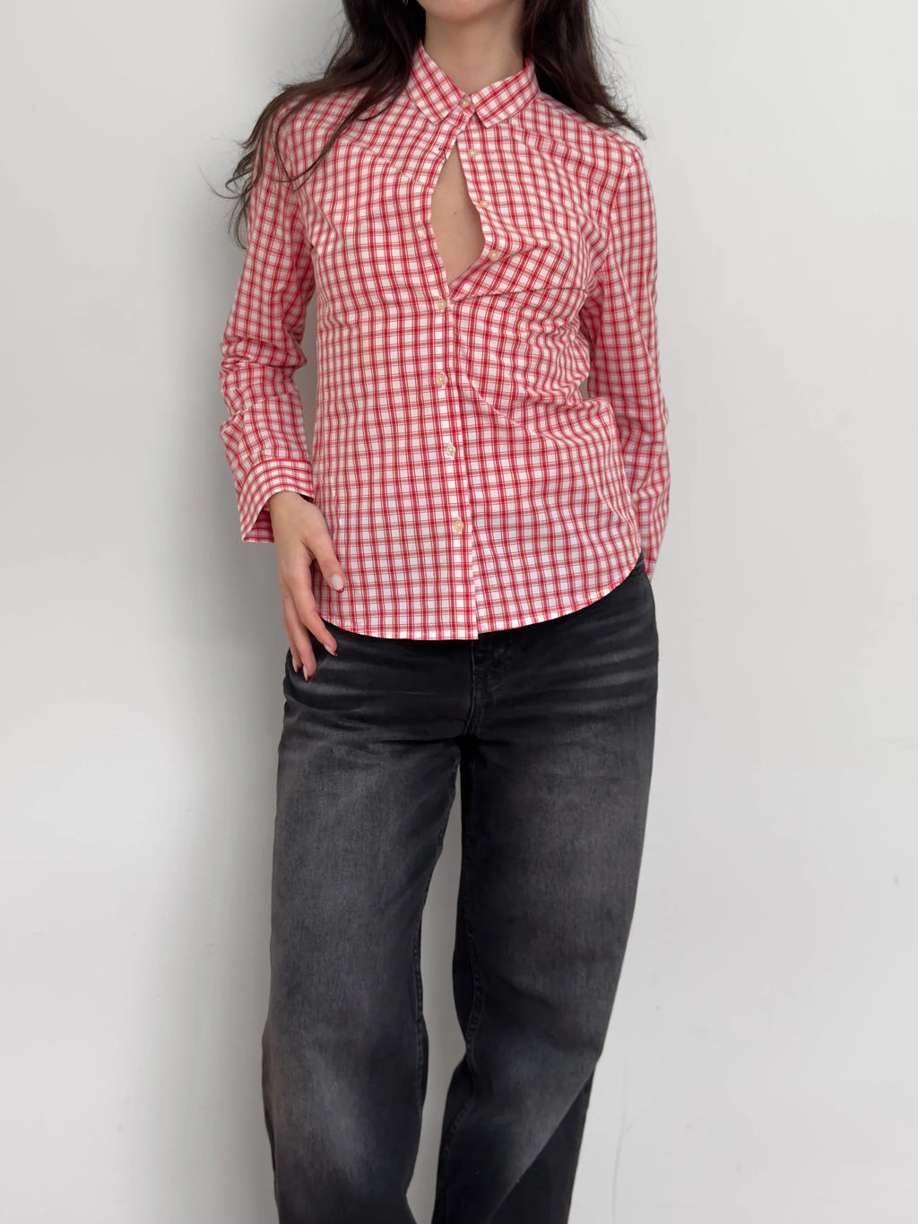 Red Checked Shirt