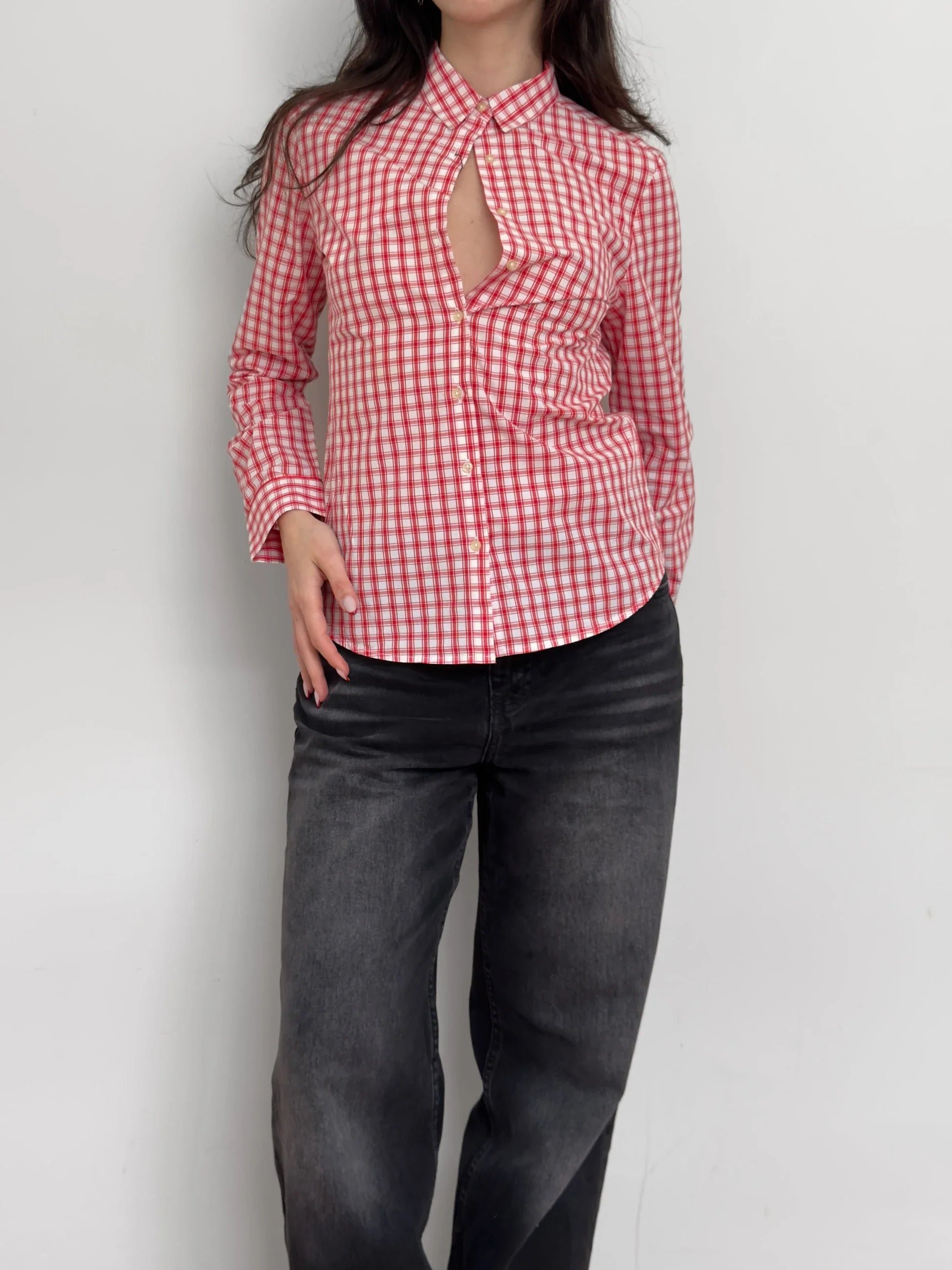 Red Checked Shirt