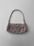 Suede Shoulder Bag
