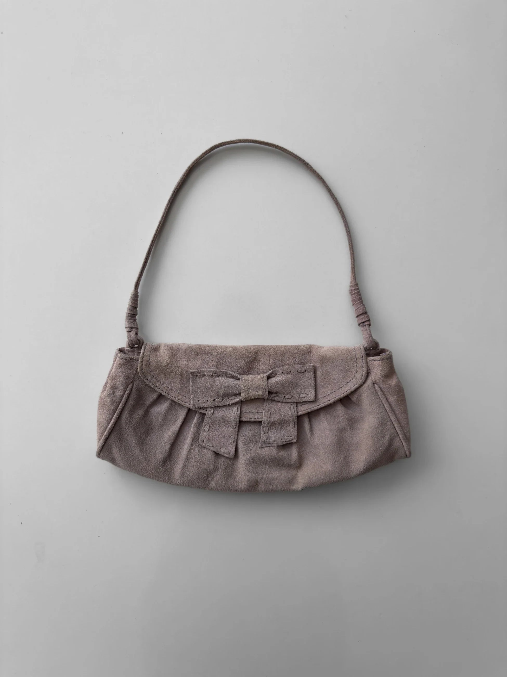 Suede Shoulder Bag
