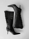 Heels Leather Boots