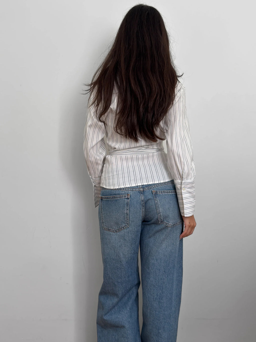 Belted-Waist Shirt