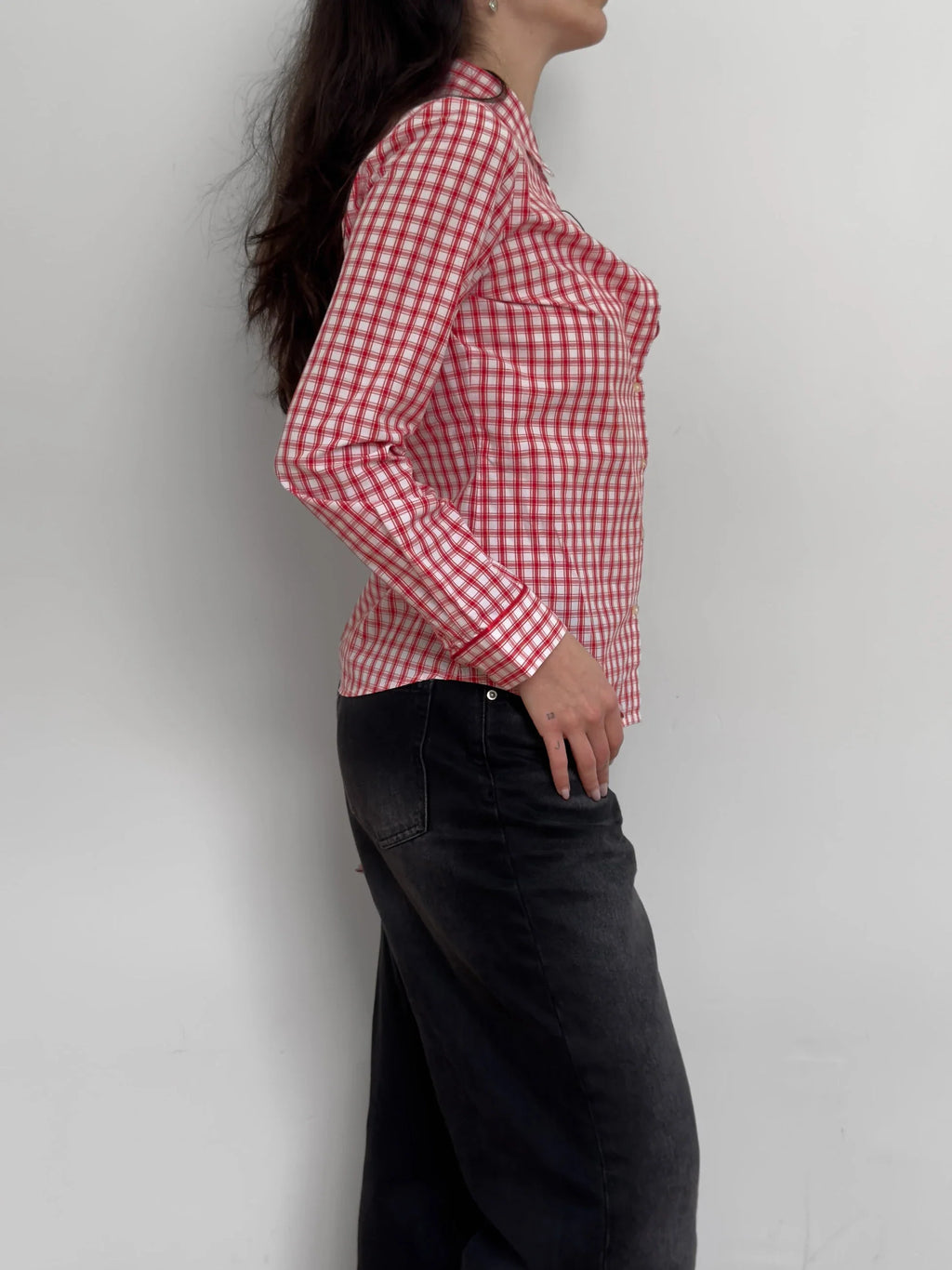 Red Checked Shirt