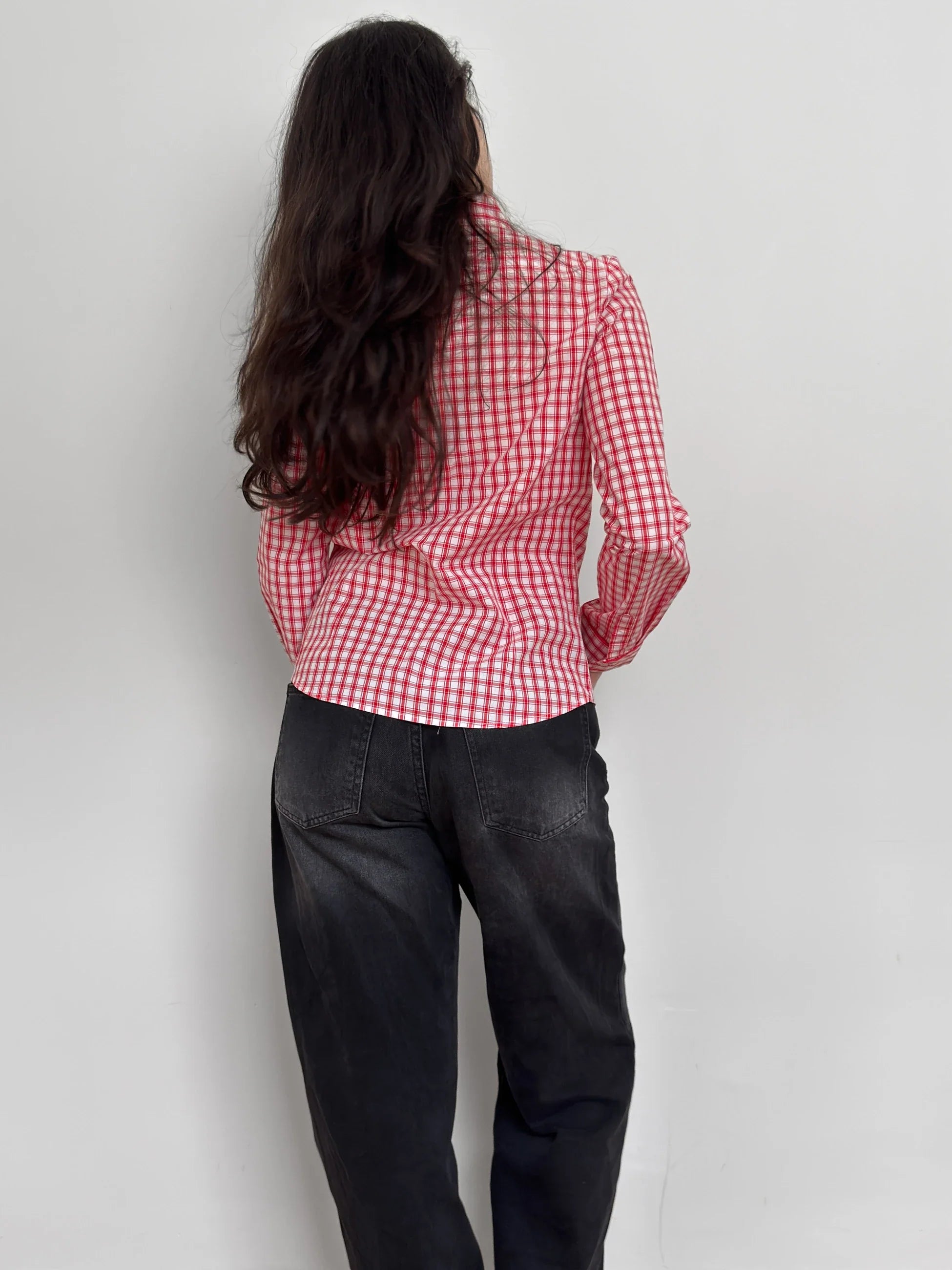 Red Checked Shirt