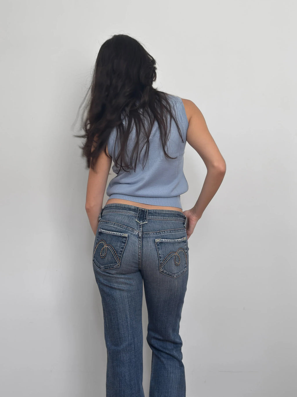 Blue Wool Pullover