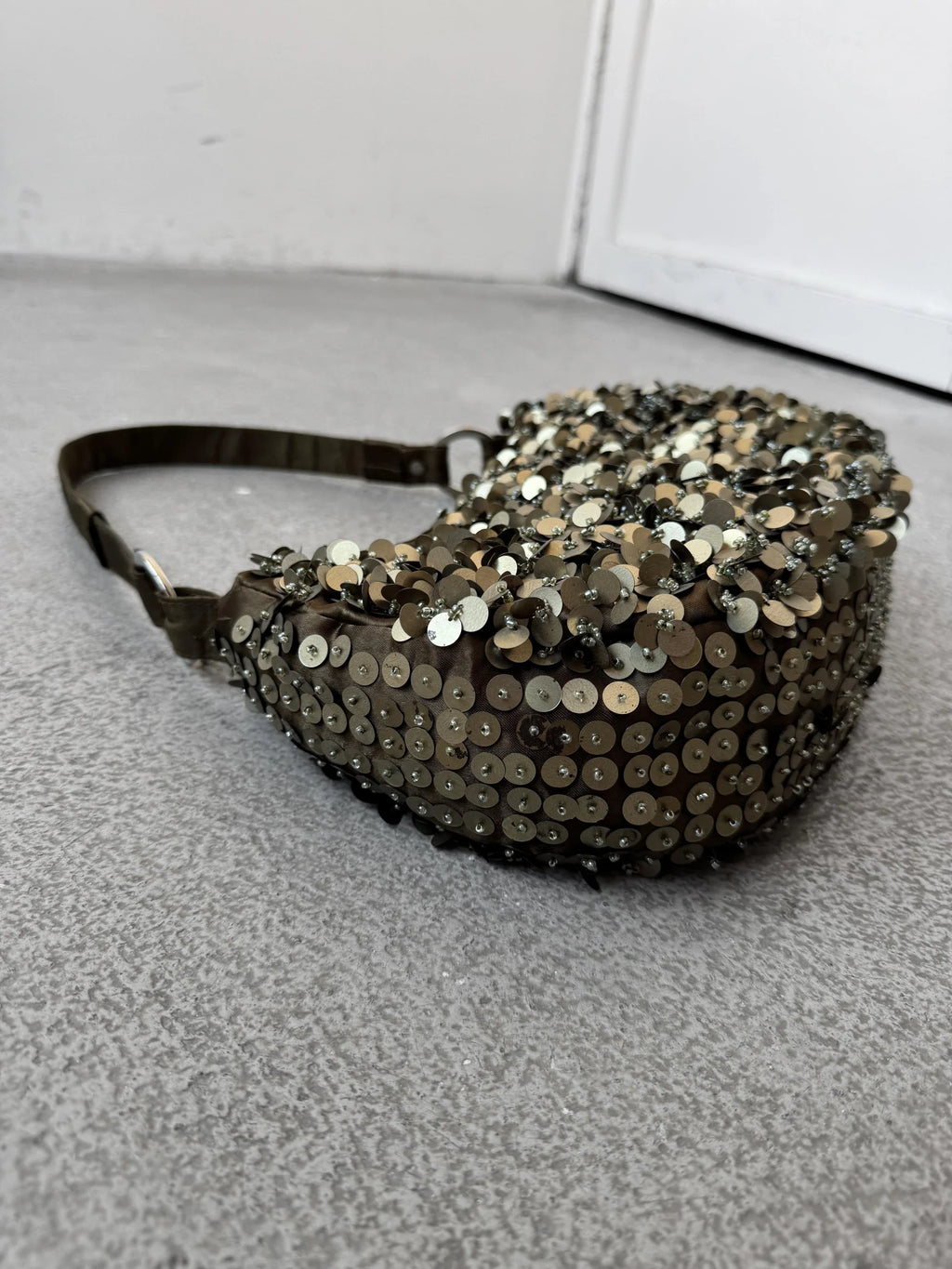 Green Sequin Bag