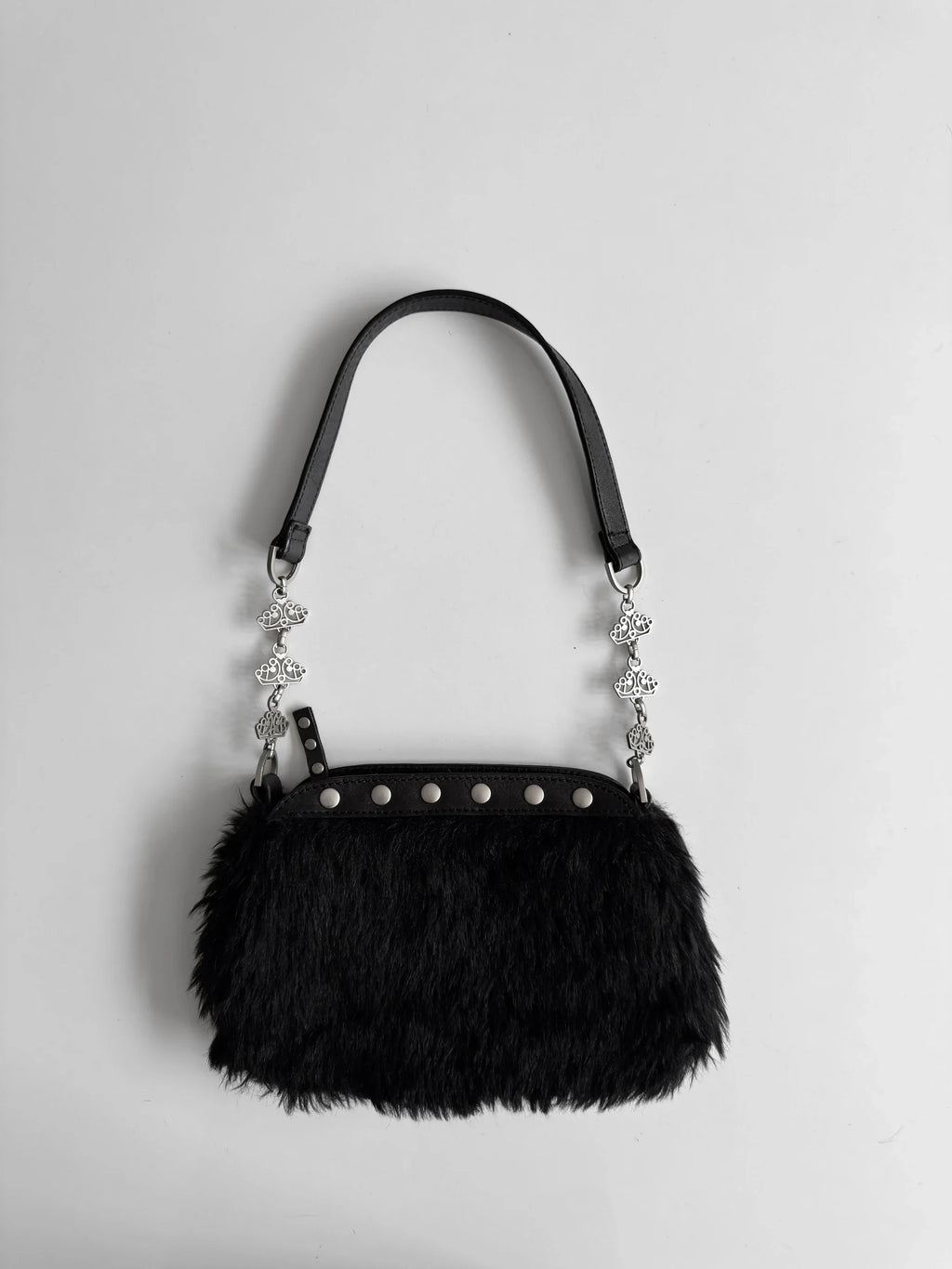 Fornarina Feathered Bag