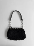 Fornarina Feathered Bag