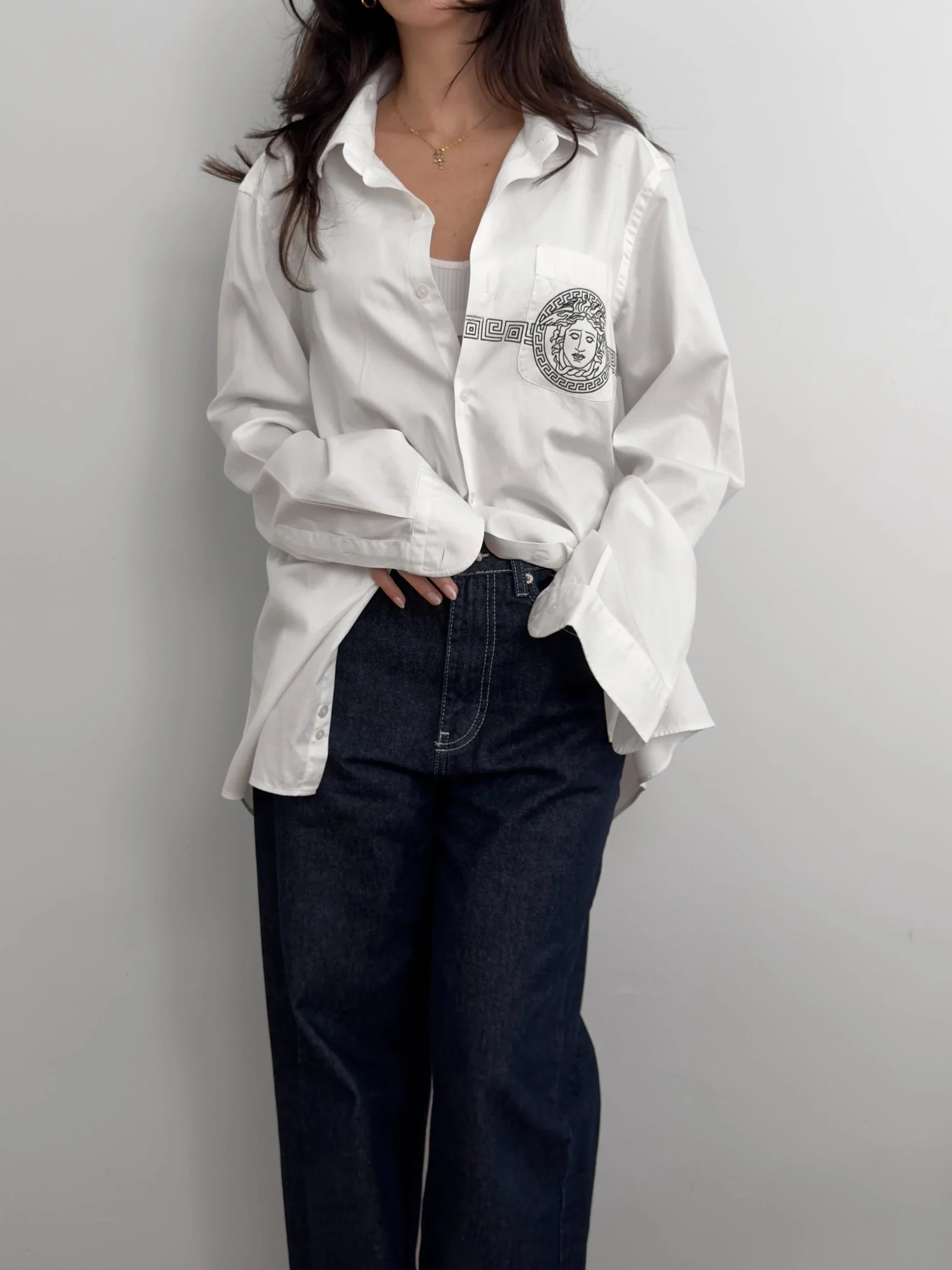 Versace White Shirt