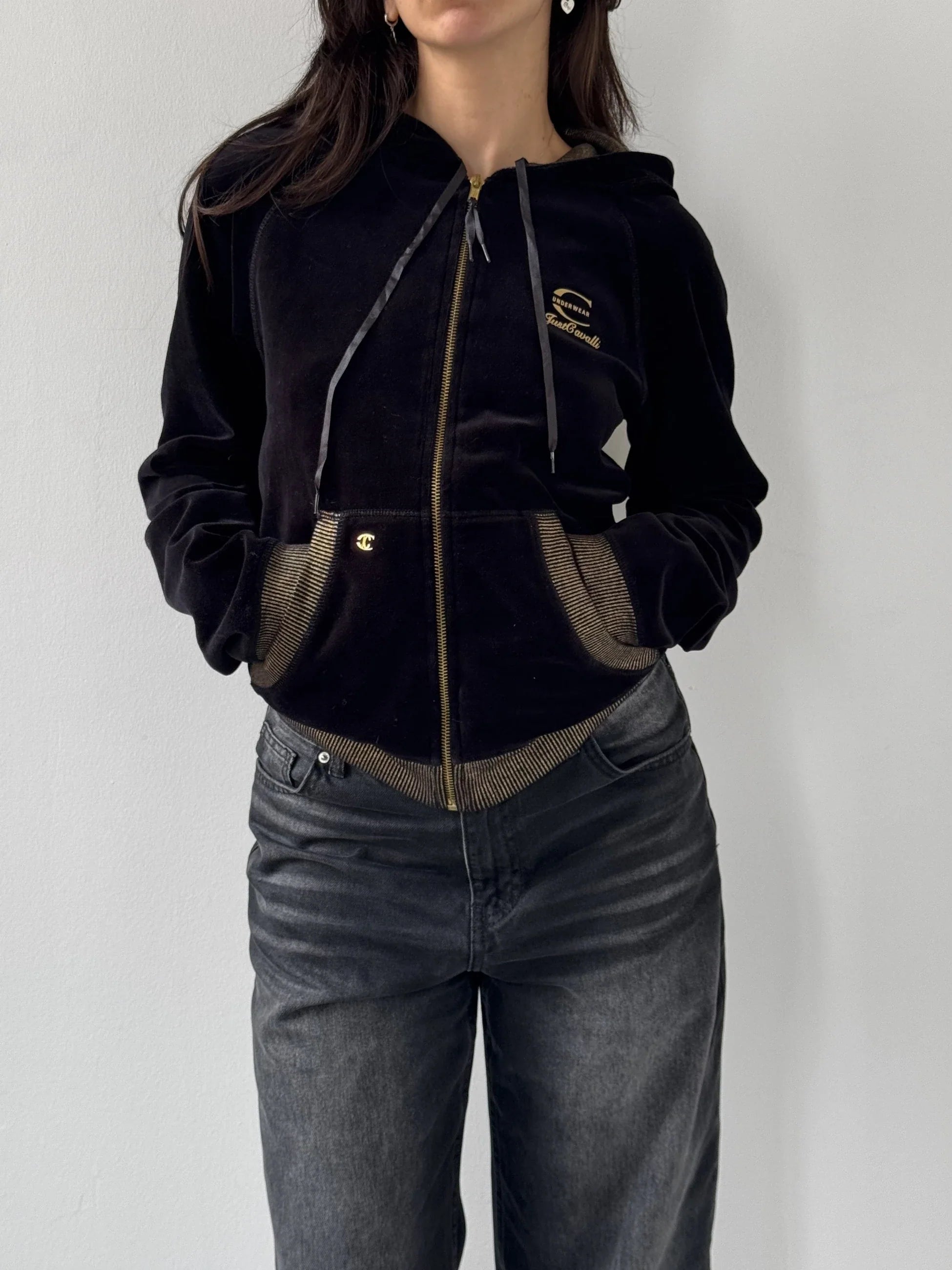 Just Cavalli Hooded Cardigan