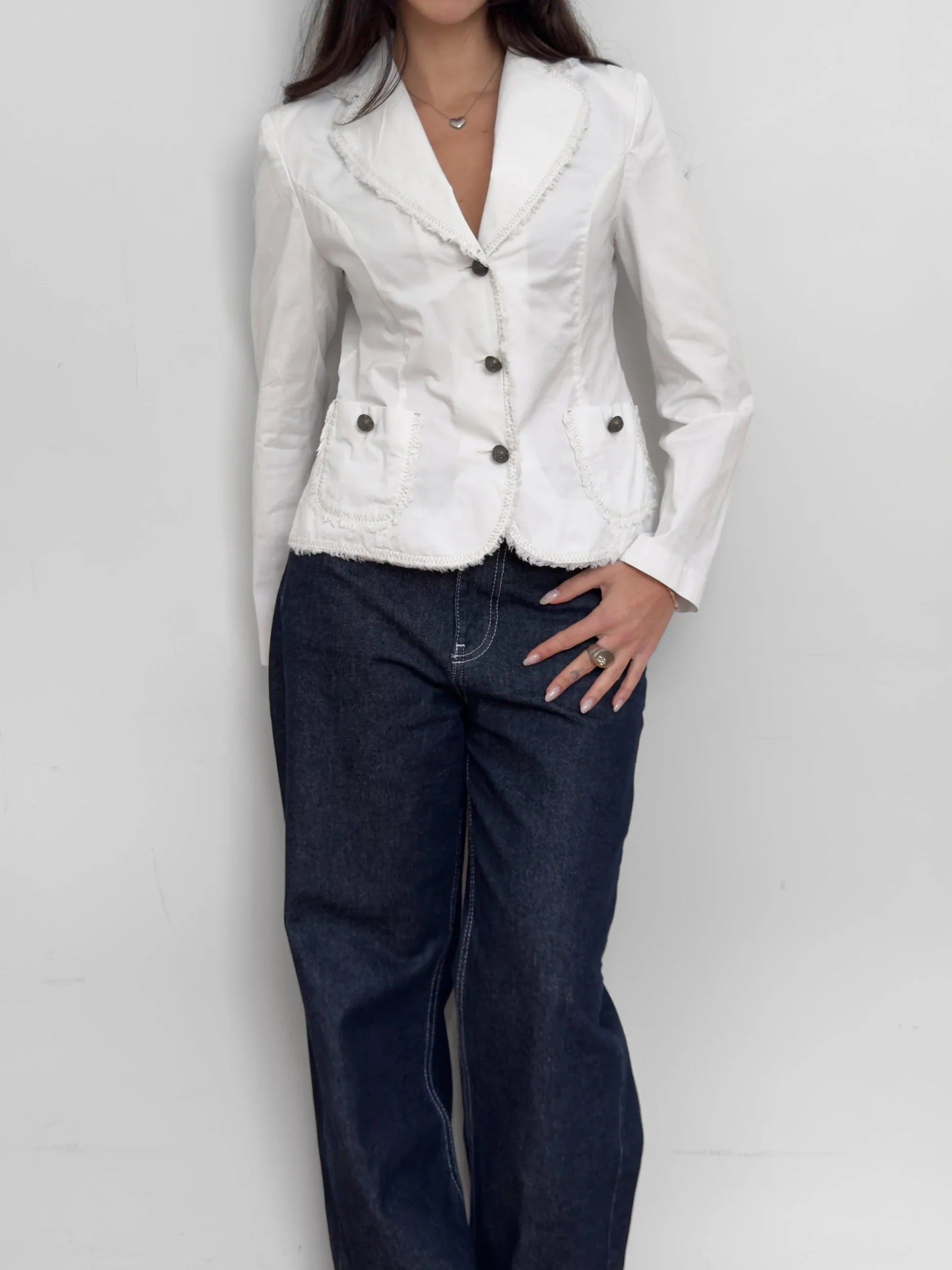 White Cotton Jacket