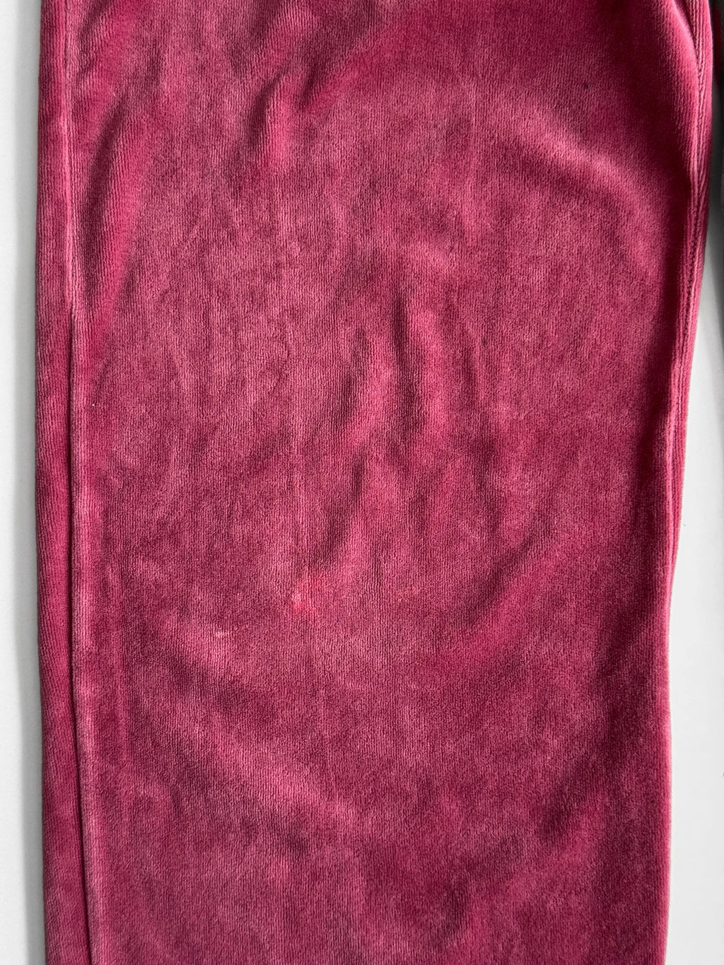 Pink Velvet Sweatpants