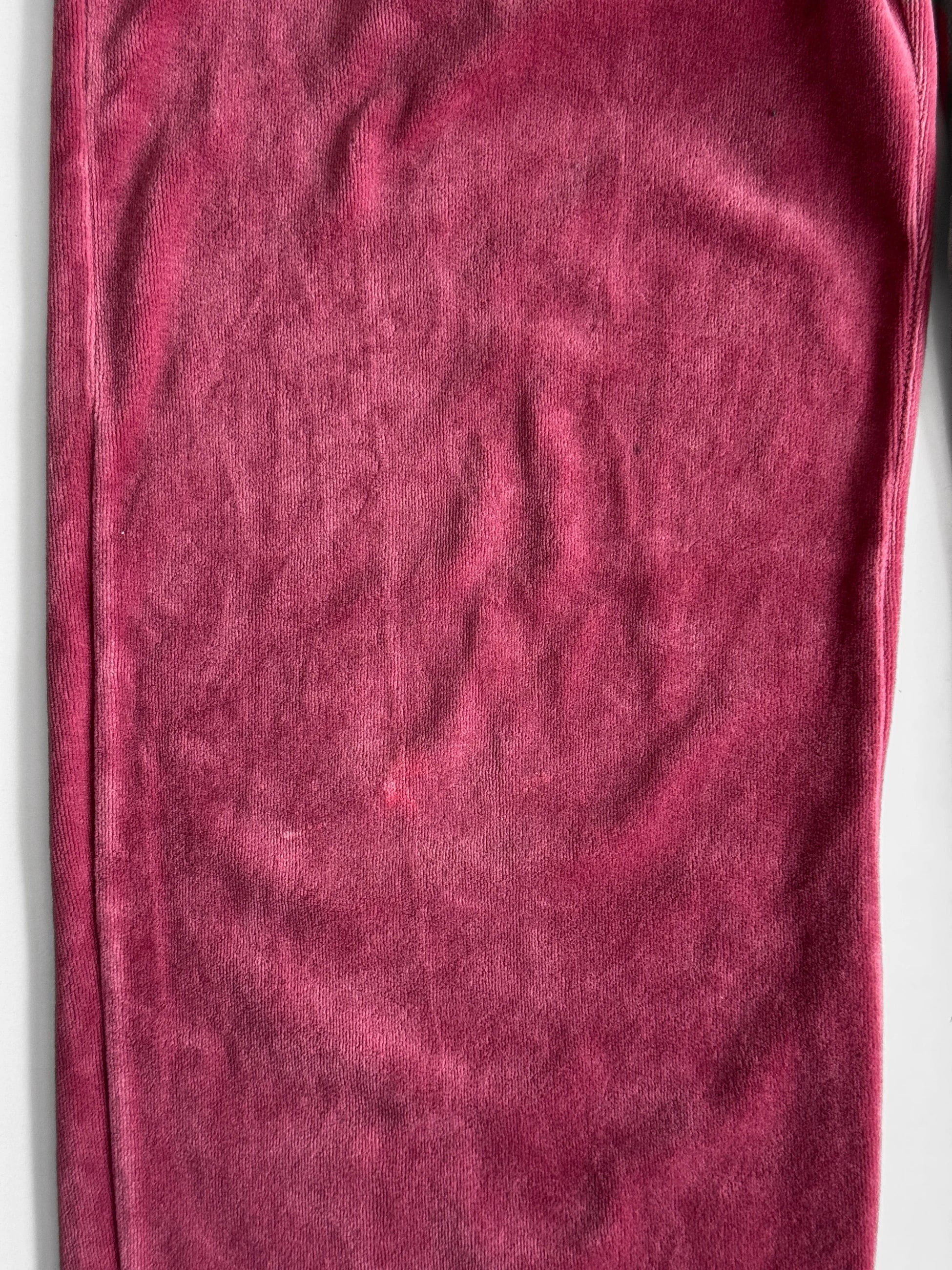 Pink Velvet Sweatpants