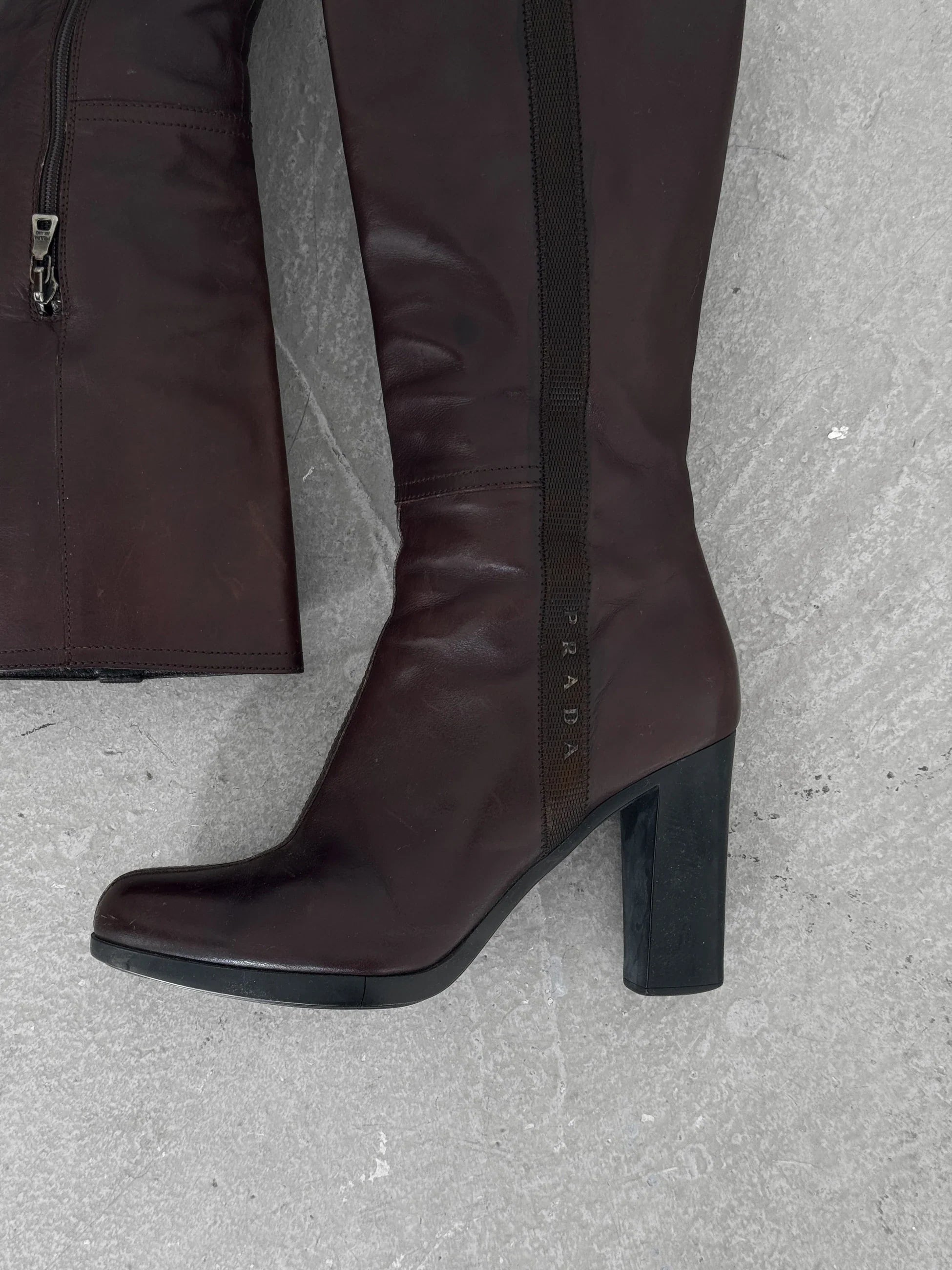 Prada Heeled Ankle Boots