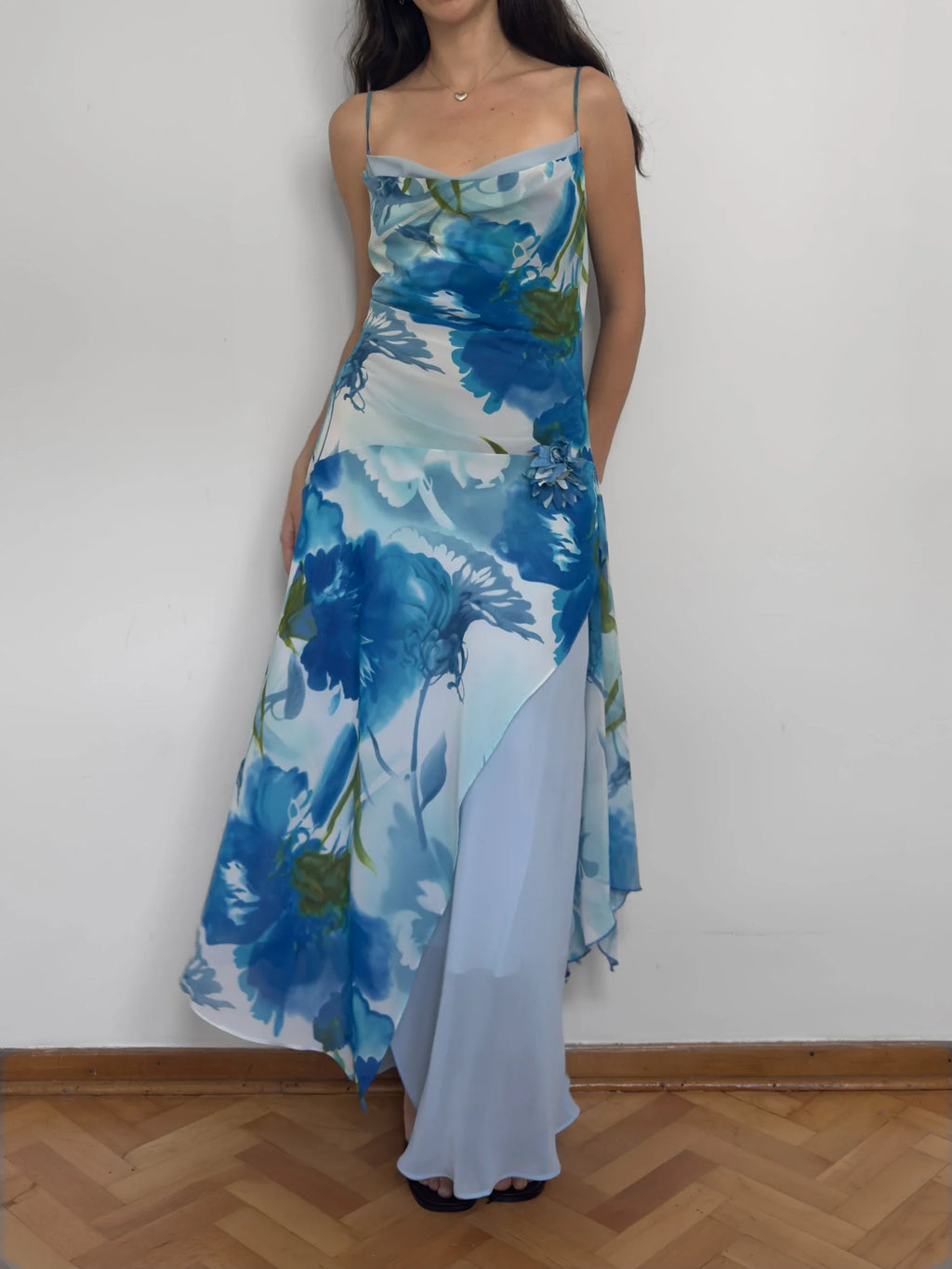 Floral Evening Dress