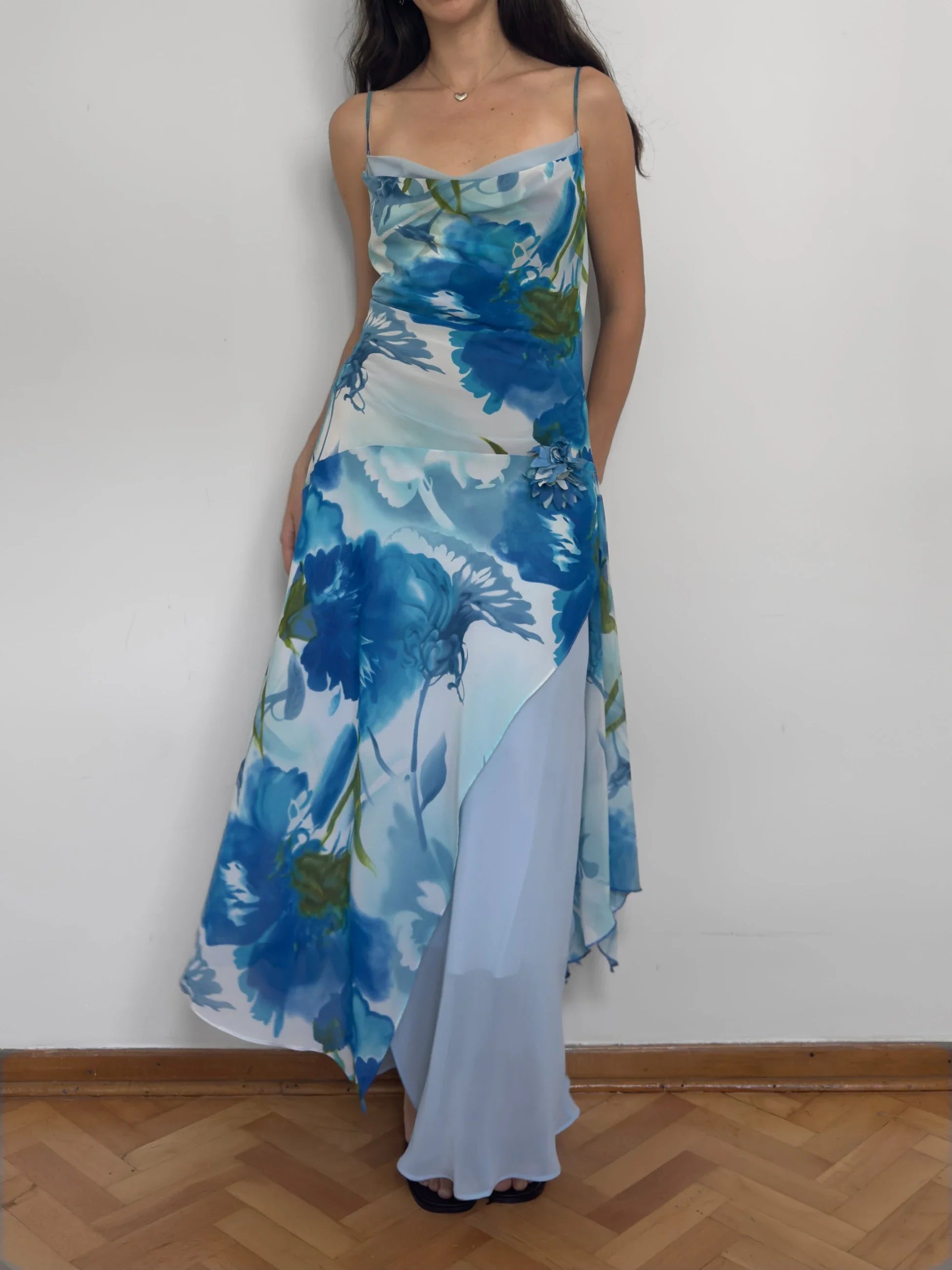Floral Evening Dress