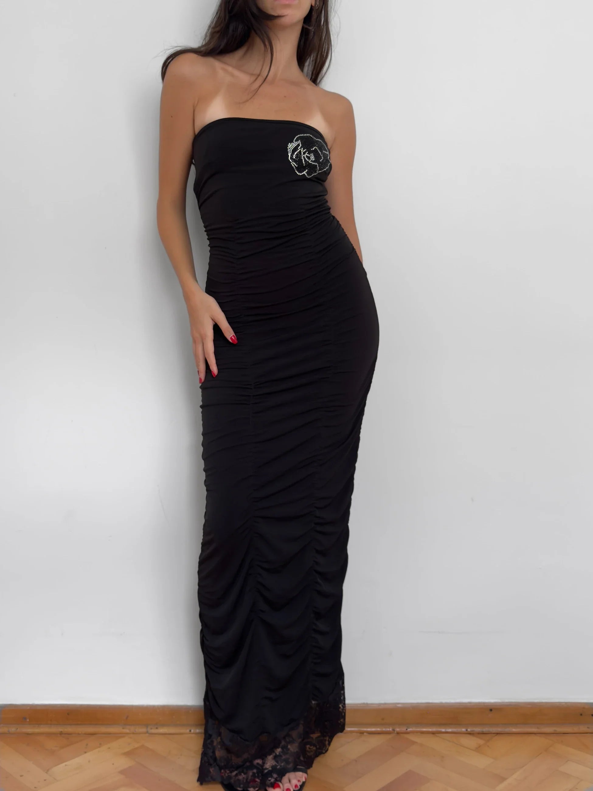 Stretch Black Dress