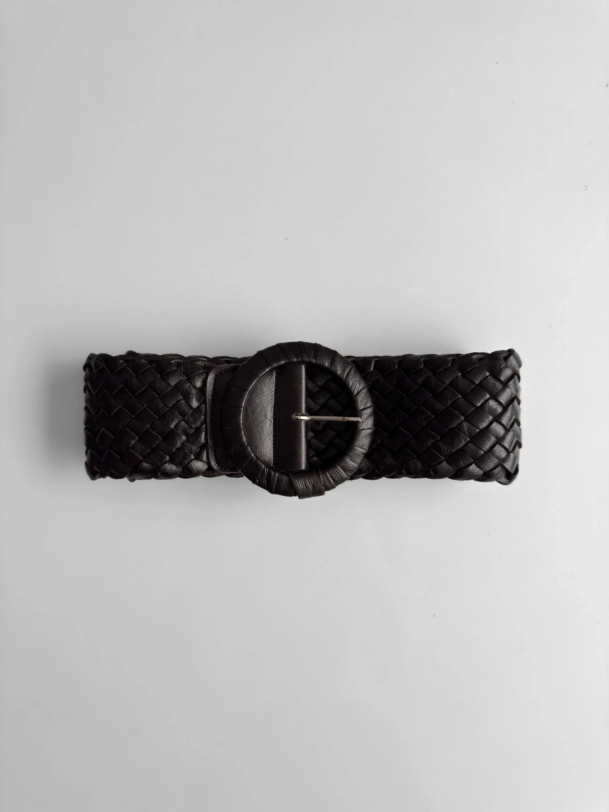 Brown Woven Belt