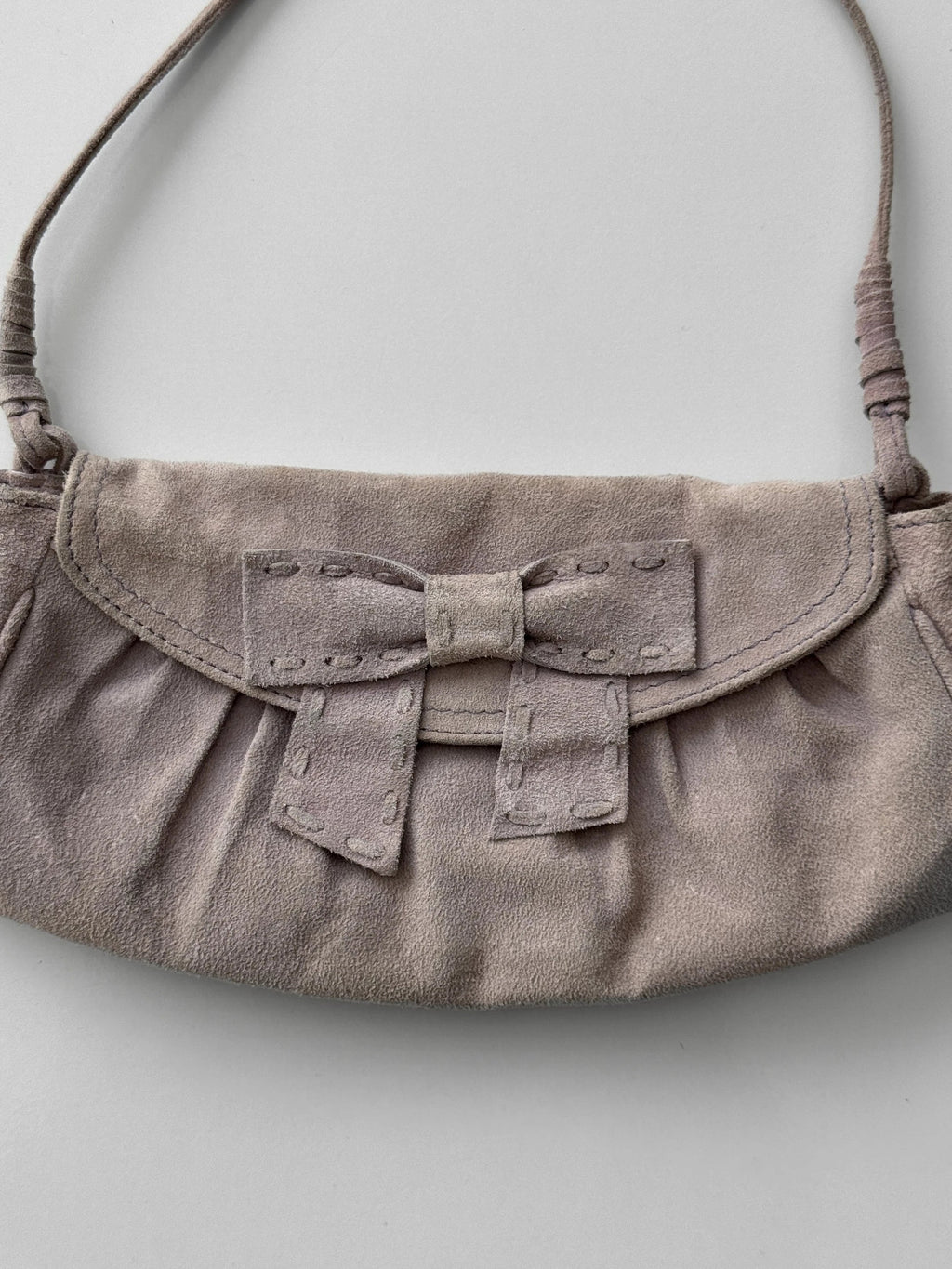 Suede Shoulder Bag