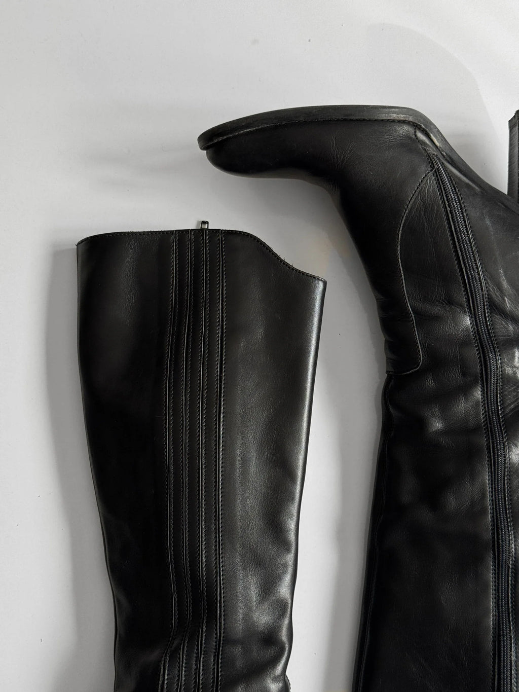 Black Leather Boots